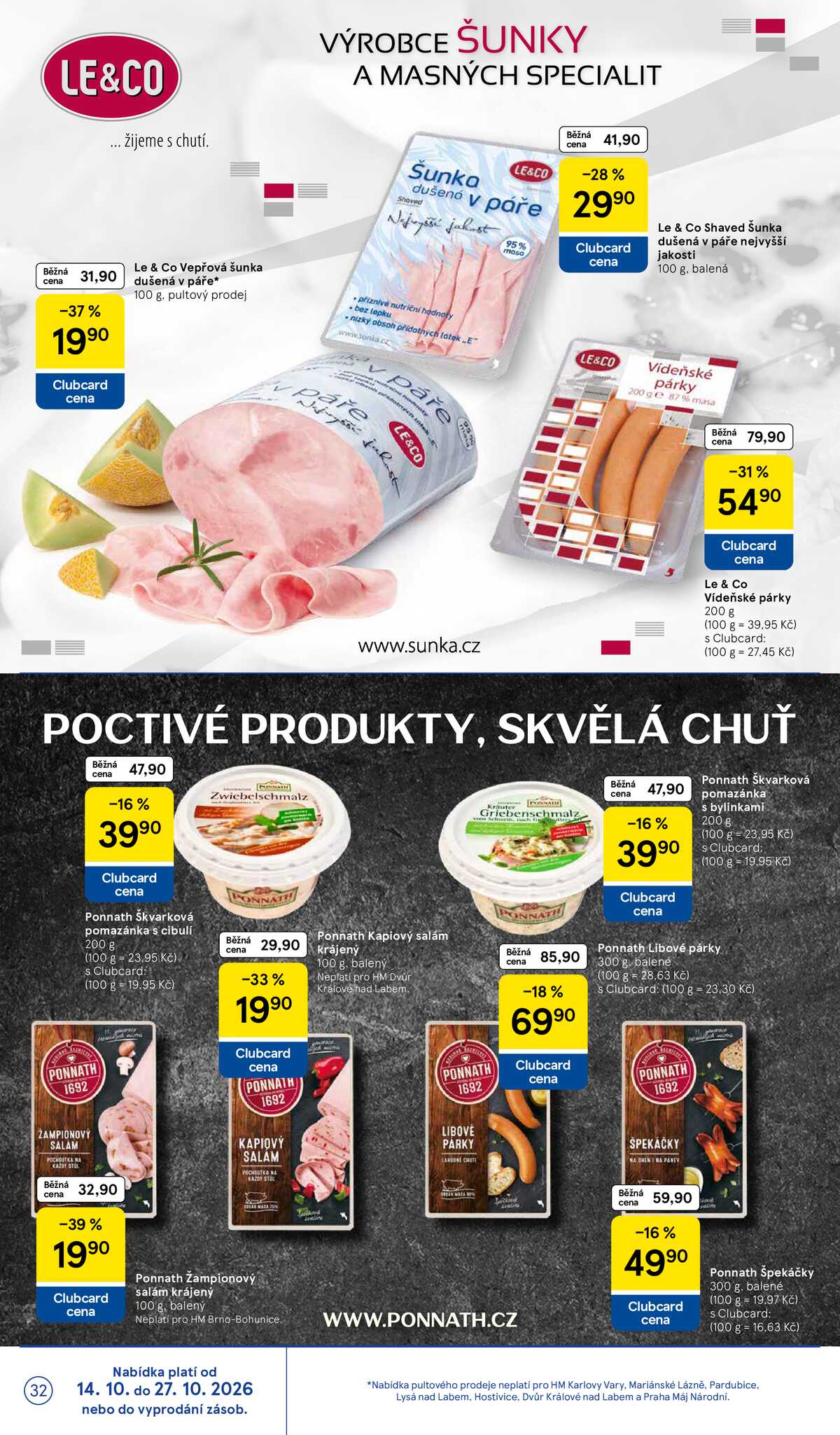 Tesco hypermarkety od 14.10. do 20.10.2026 strana 32