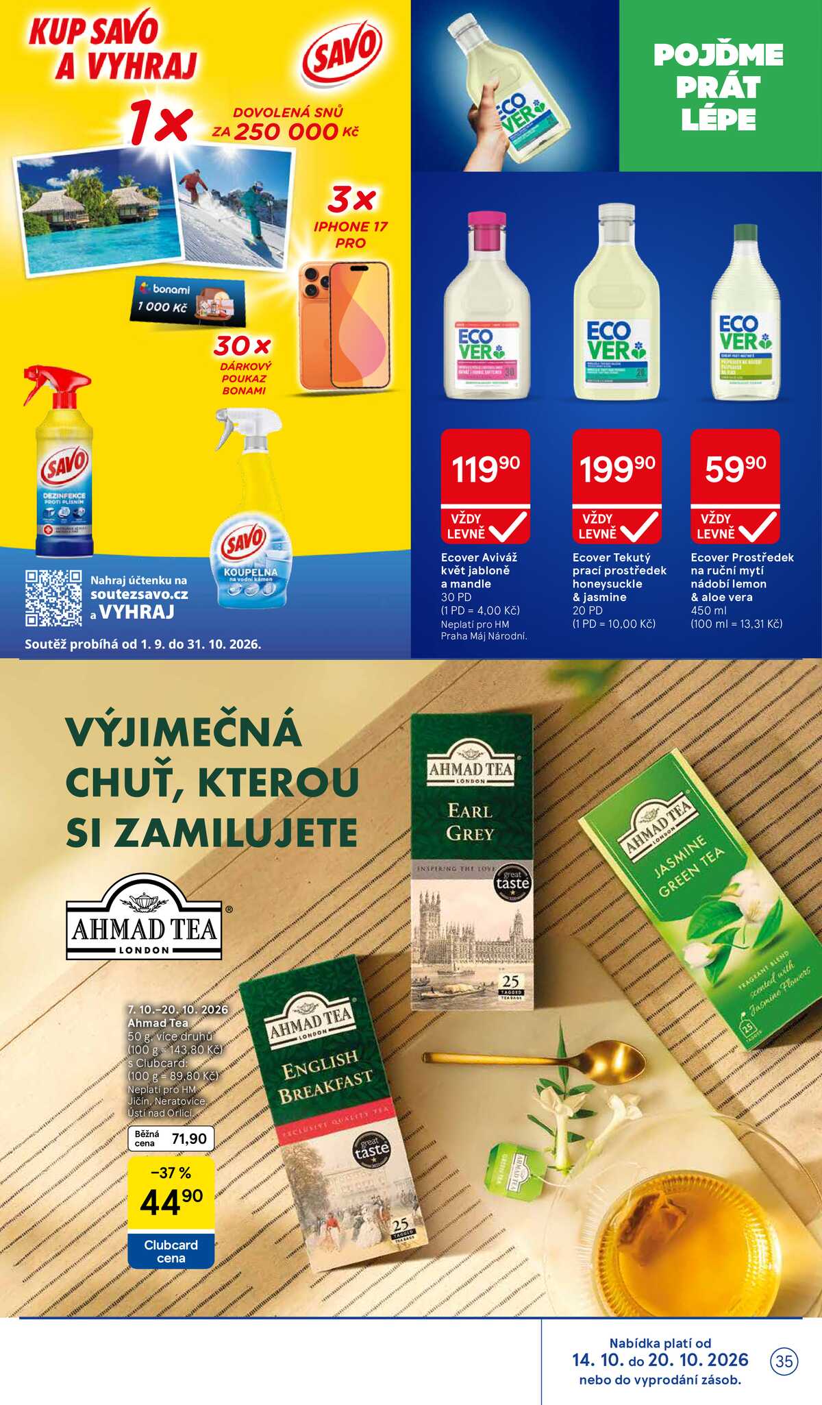 Tesco hypermarkety od 14.10. do 20.10.2026 strana 35