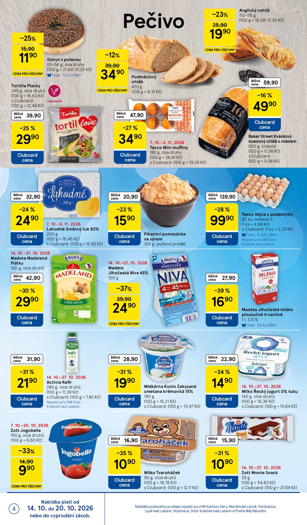 Tesco hypermarkety od 14.10. do 20.10.2026
