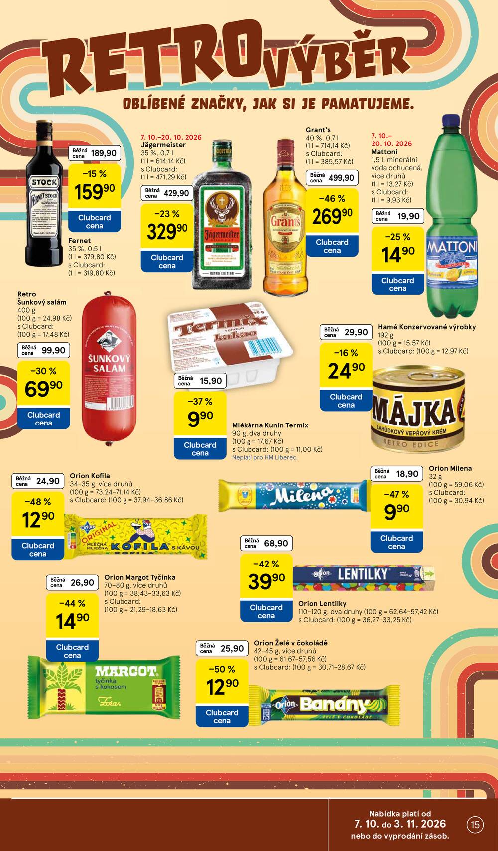 Tesco hypermarkety od 14.10. do 20.10.2026