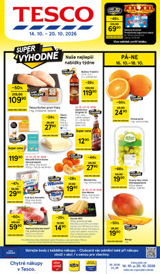 Tesco hypermarkety od 14.10. do 20.10.2026