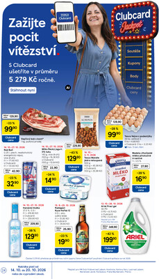Tesco hypermarkety od 14.10. do 20.10.2026