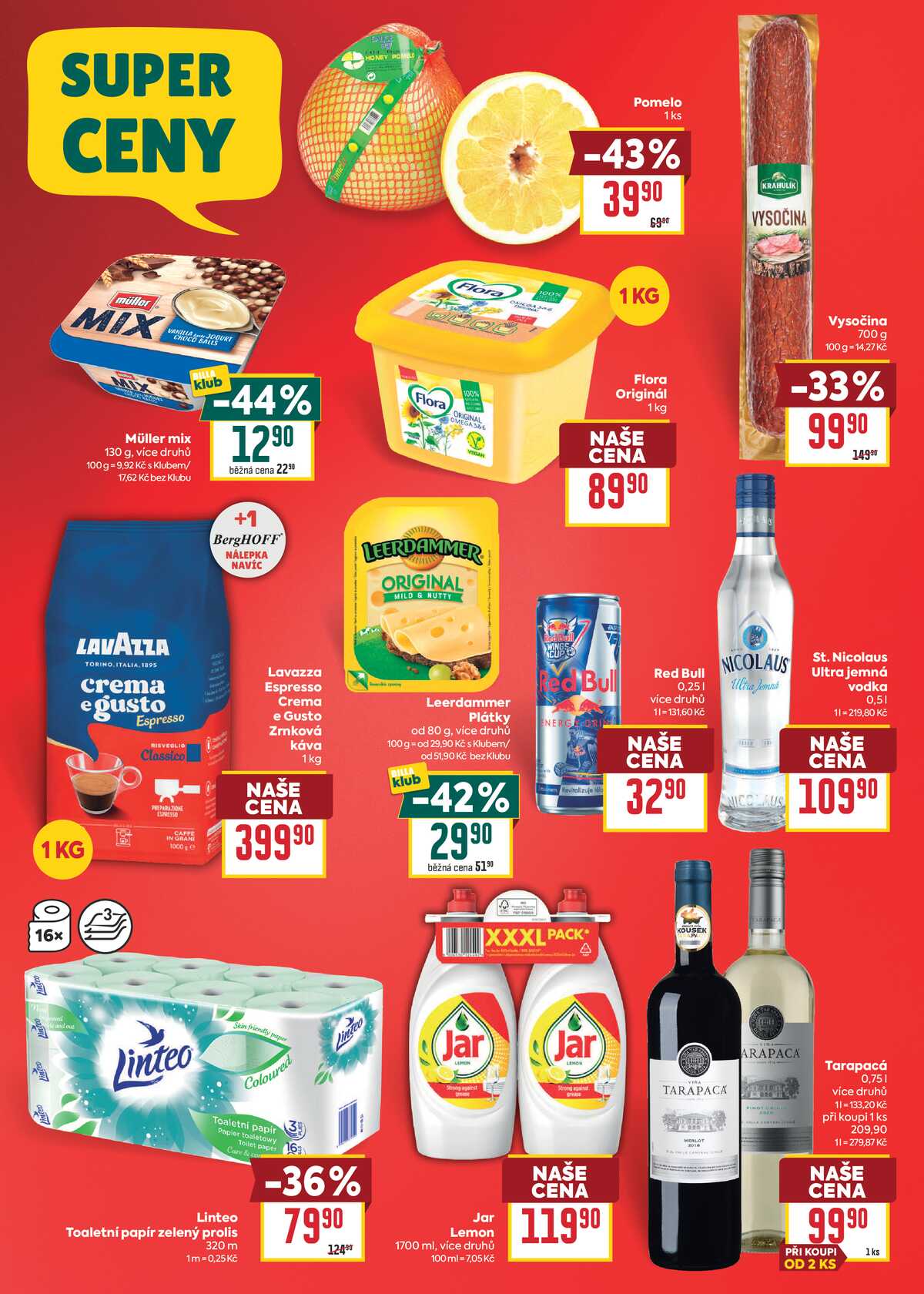 BILLA malý leták od 14.10. do 20.10.2026 strana 2