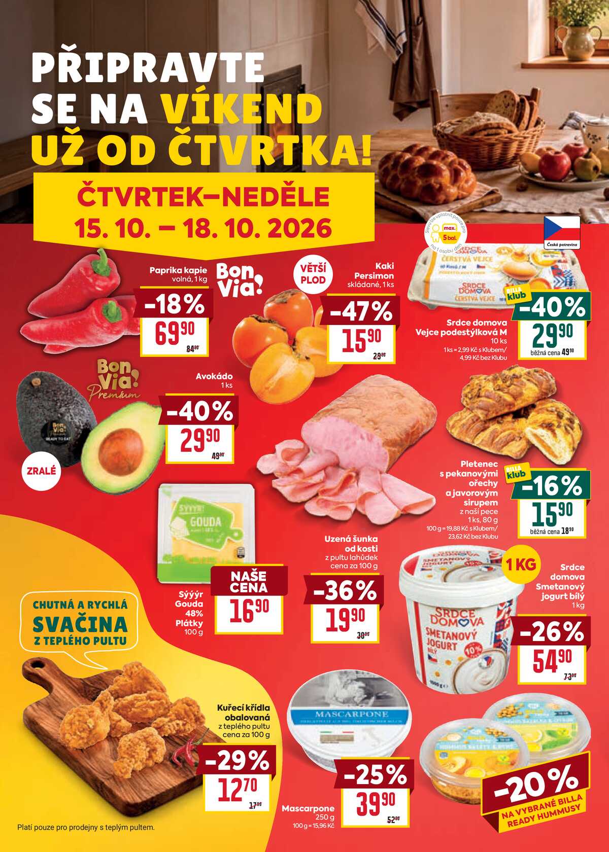 BILLA od 14.10. do 20.10.2026 strana 32