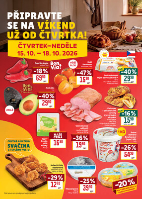 BILLA od 14.10. do 20.10.2026