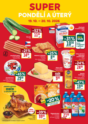 BILLA od 14.10. do 20.10.2026