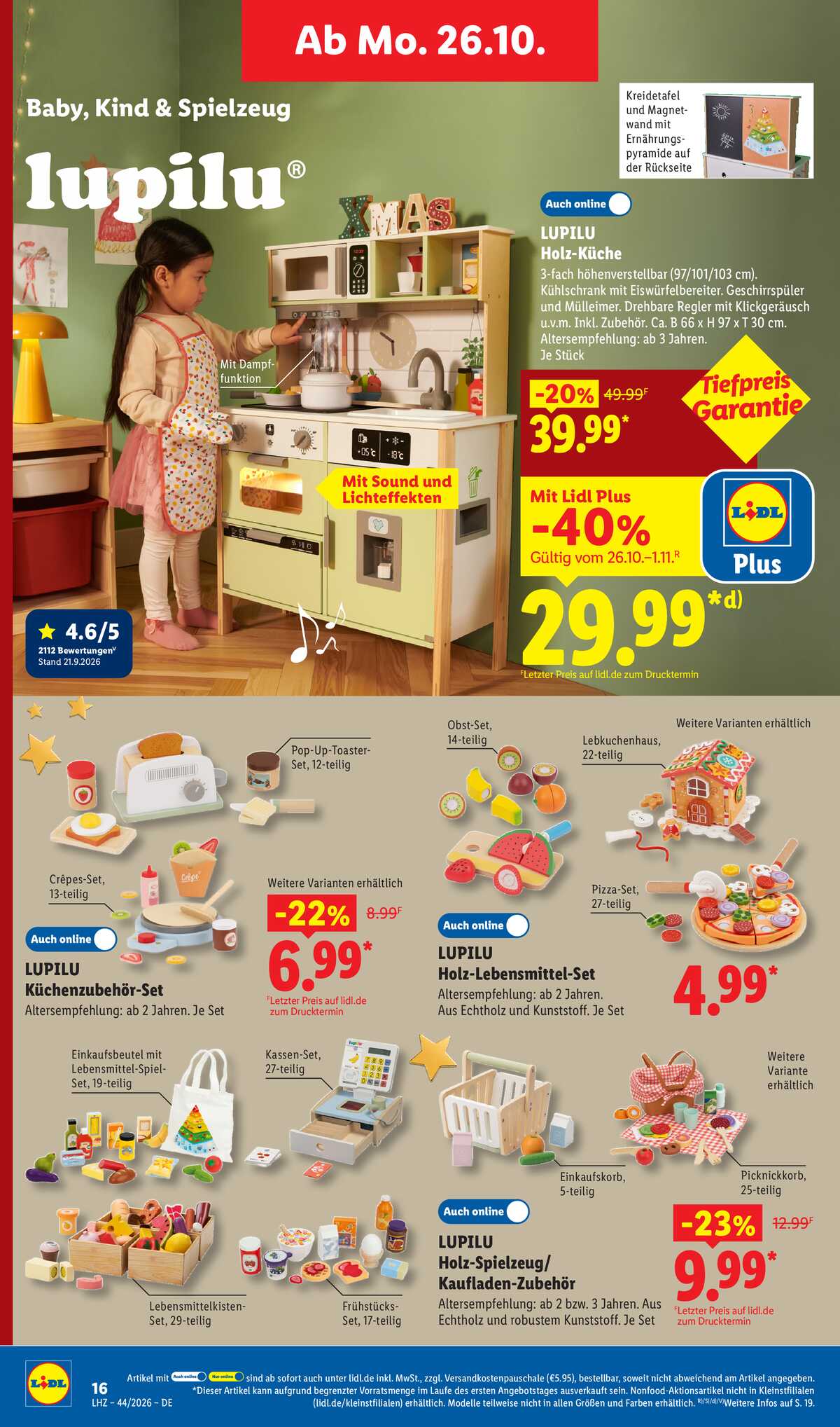Leták Lidl Německo 26.10.-31.10.2026 strana 6