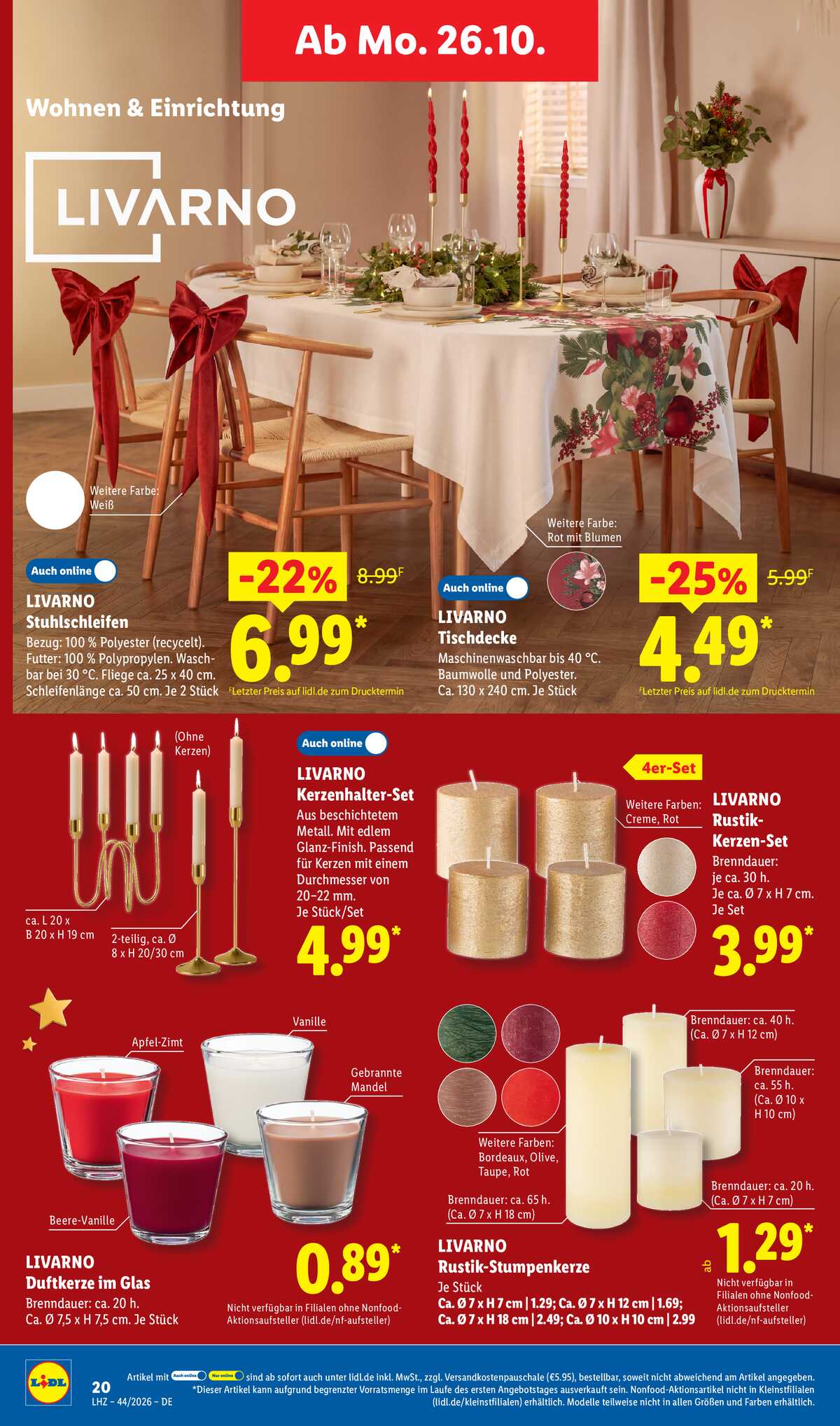 Leták Lidl Německo 26.10.-31.10.2026 strana 10