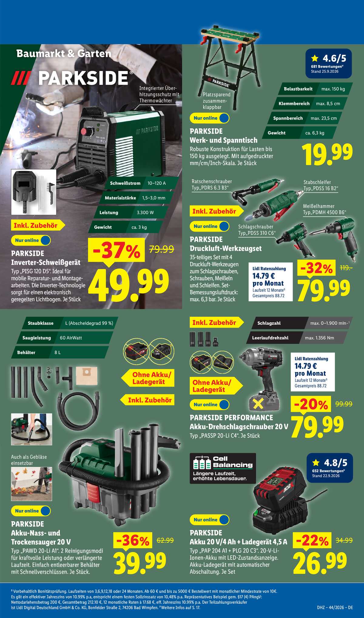Leták Lidl Německo 26.10.-31.10.2026 strana 15