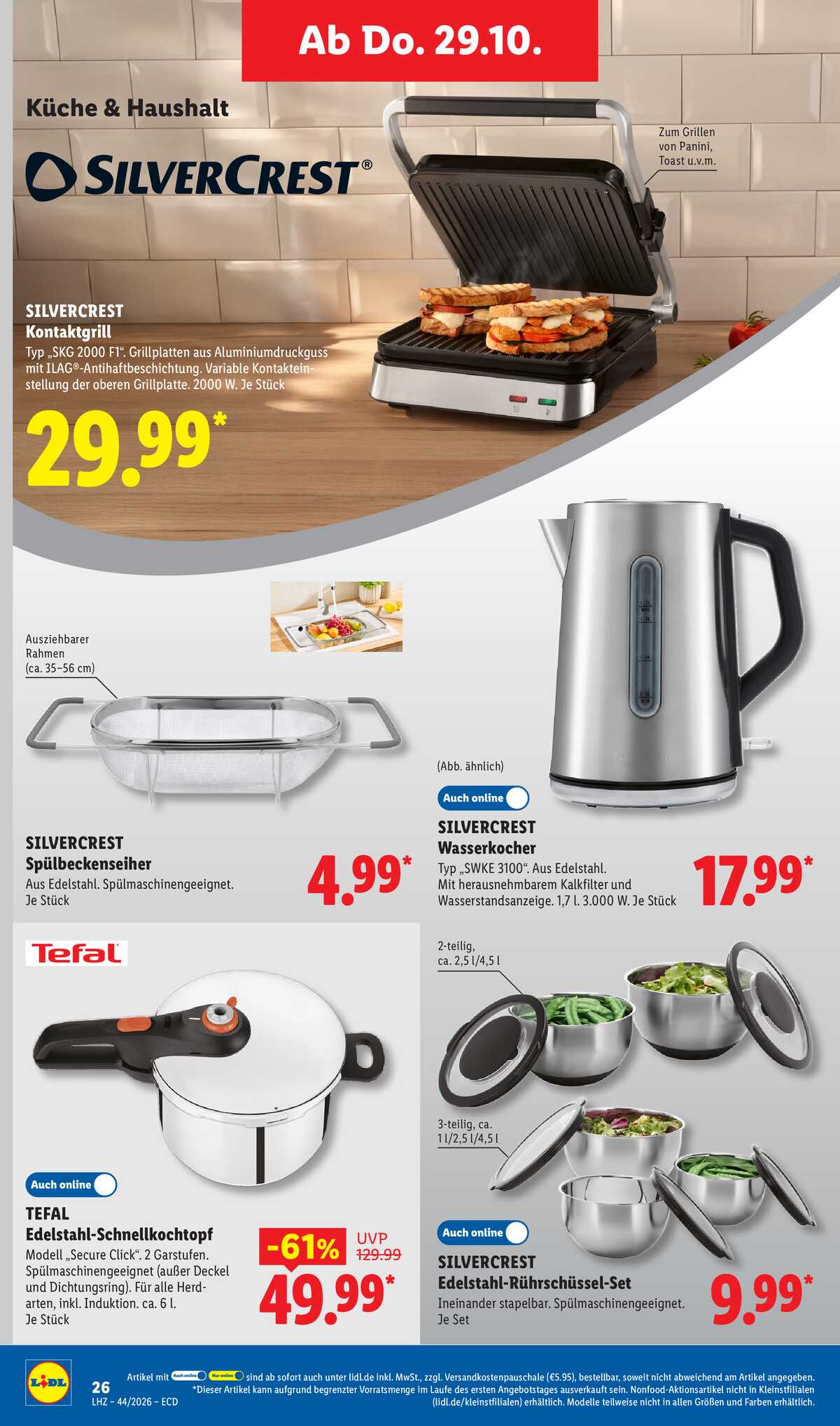 Leták Lidl Německo 26.10.-31.10.2026 strana 18