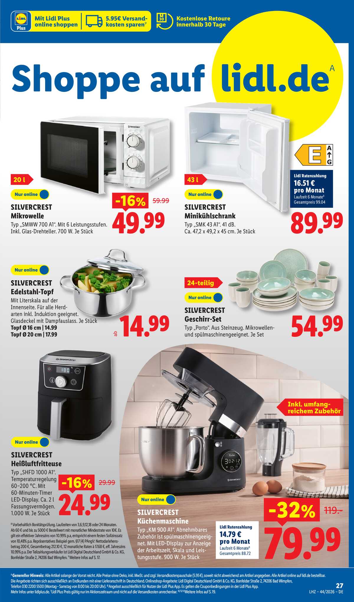 Leták Lidl Německo 26.10.-31.10.2026 strana 19
