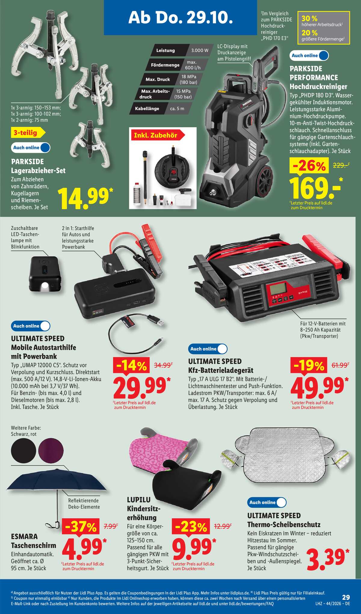 Leták Lidl Německo 26.10.-31.10.2026 strana 23