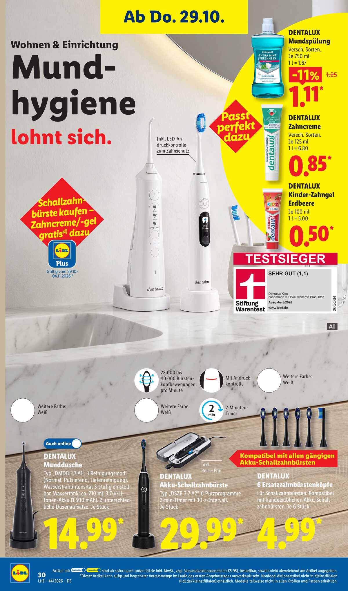 Leták Lidl Německo 26.10.-31.10.2026 strana 24