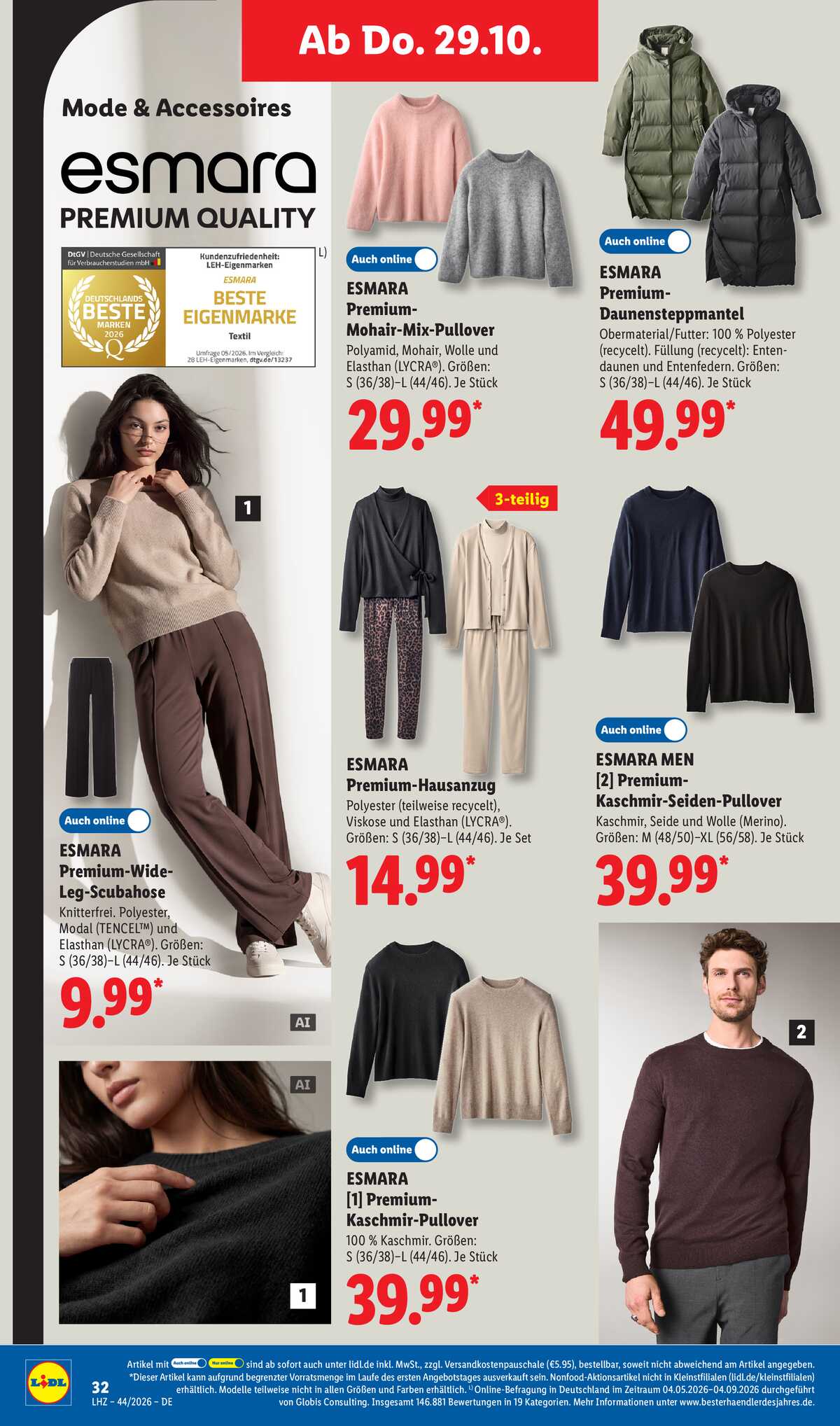 Leták Lidl Německo 26.10.-31.10.2026 strana 26