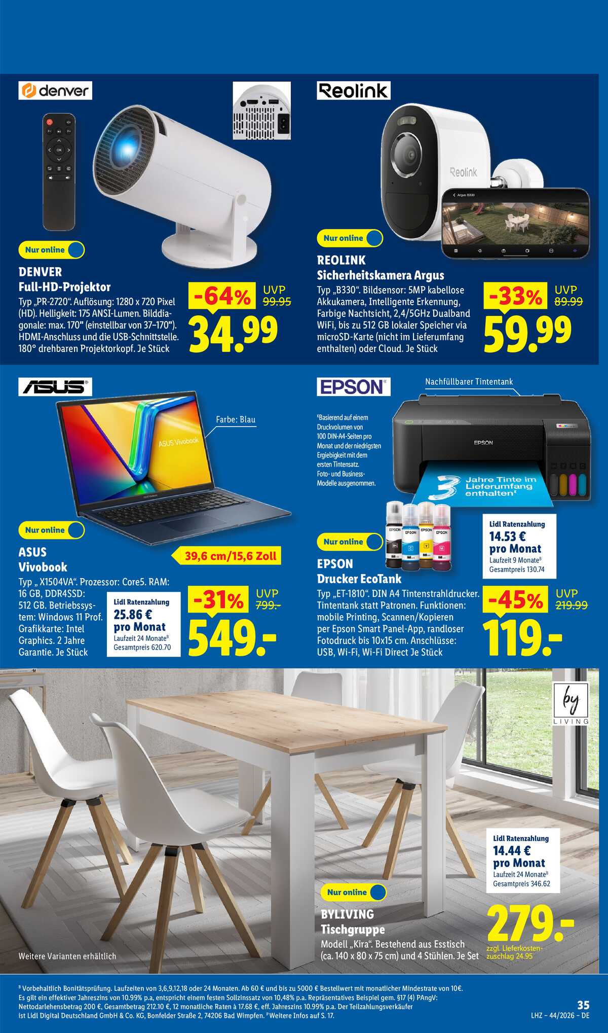 Leták Lidl Německo 26.10.-31.10.2026 strana 29
