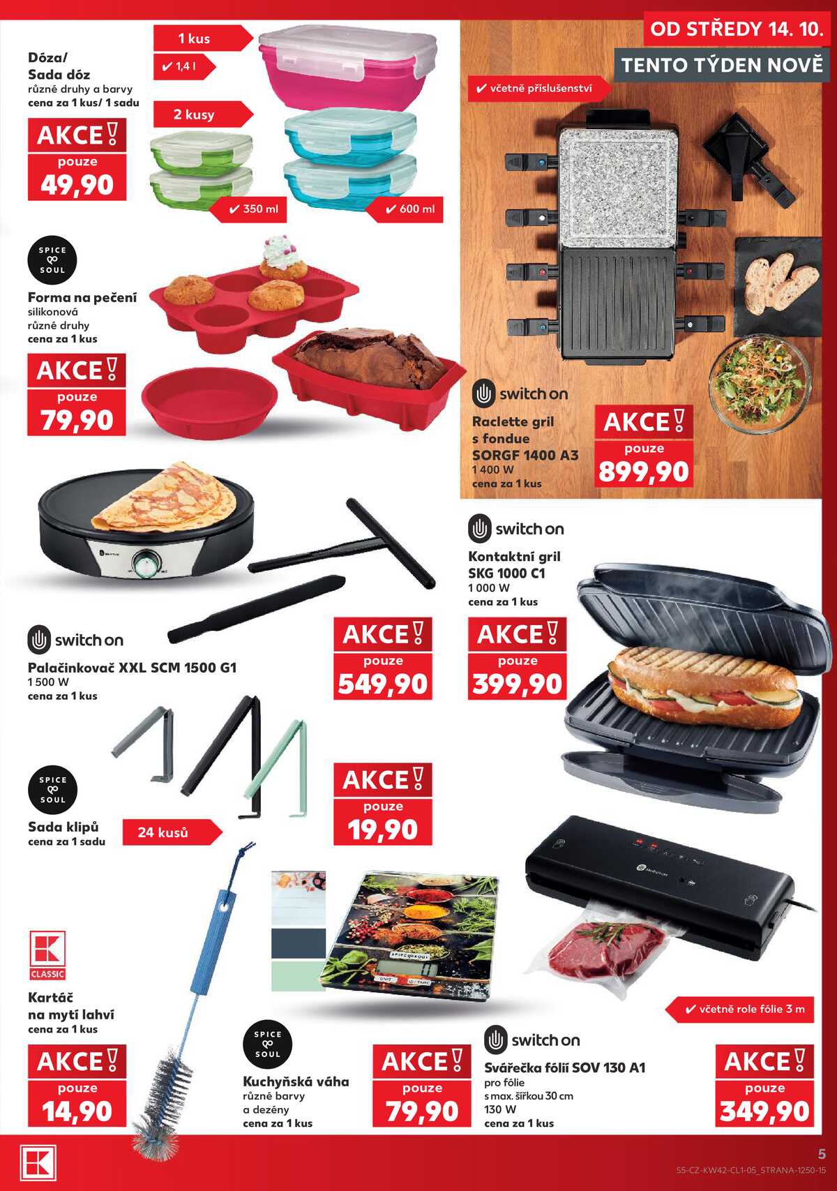 Kaufland - Spotřební zboží - 14.10.-20.10.2026 strana 5