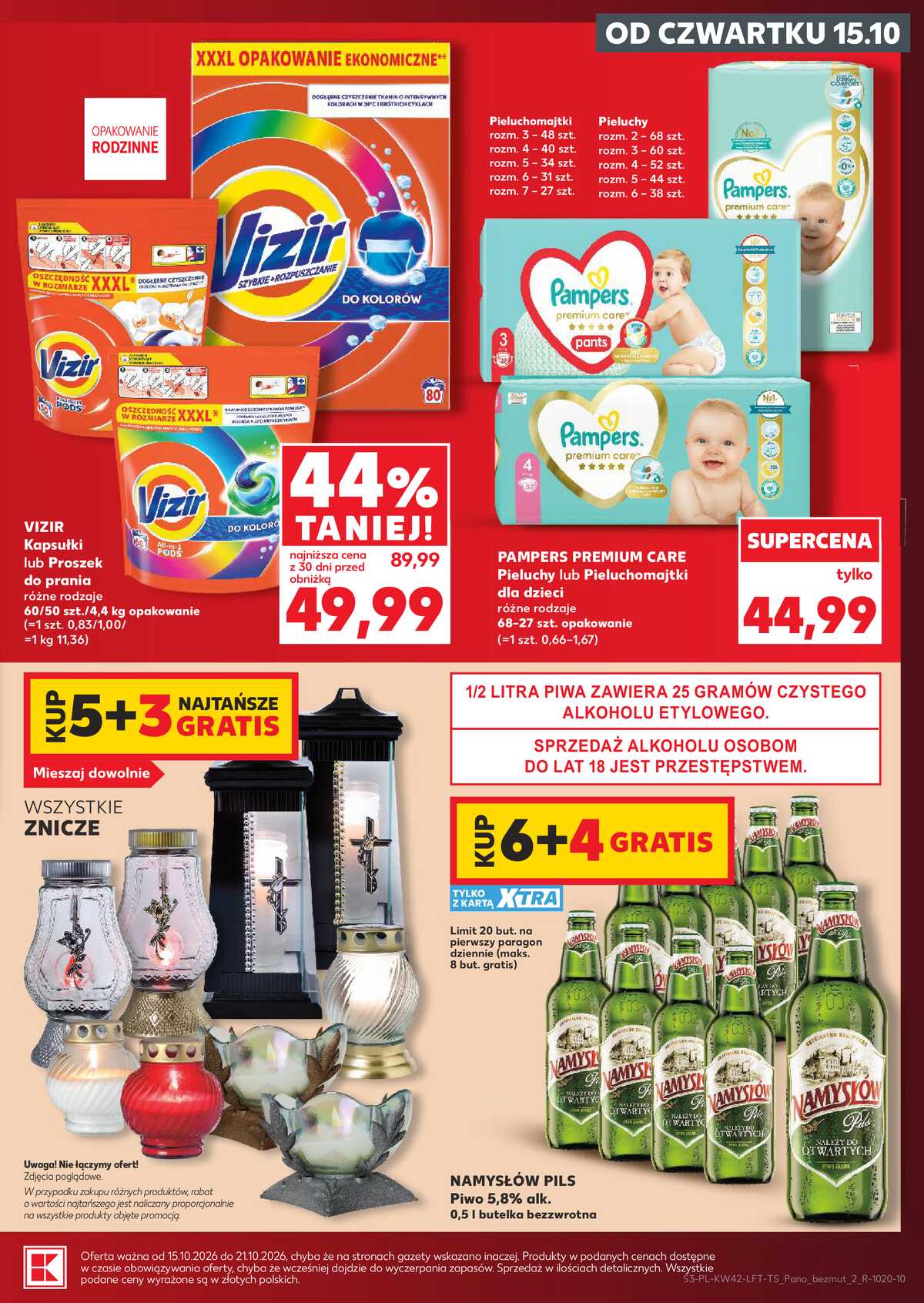 Leták Kaufland Polsko 15.10.-21.10.2026 - Týdenní zpravodaj strana 3