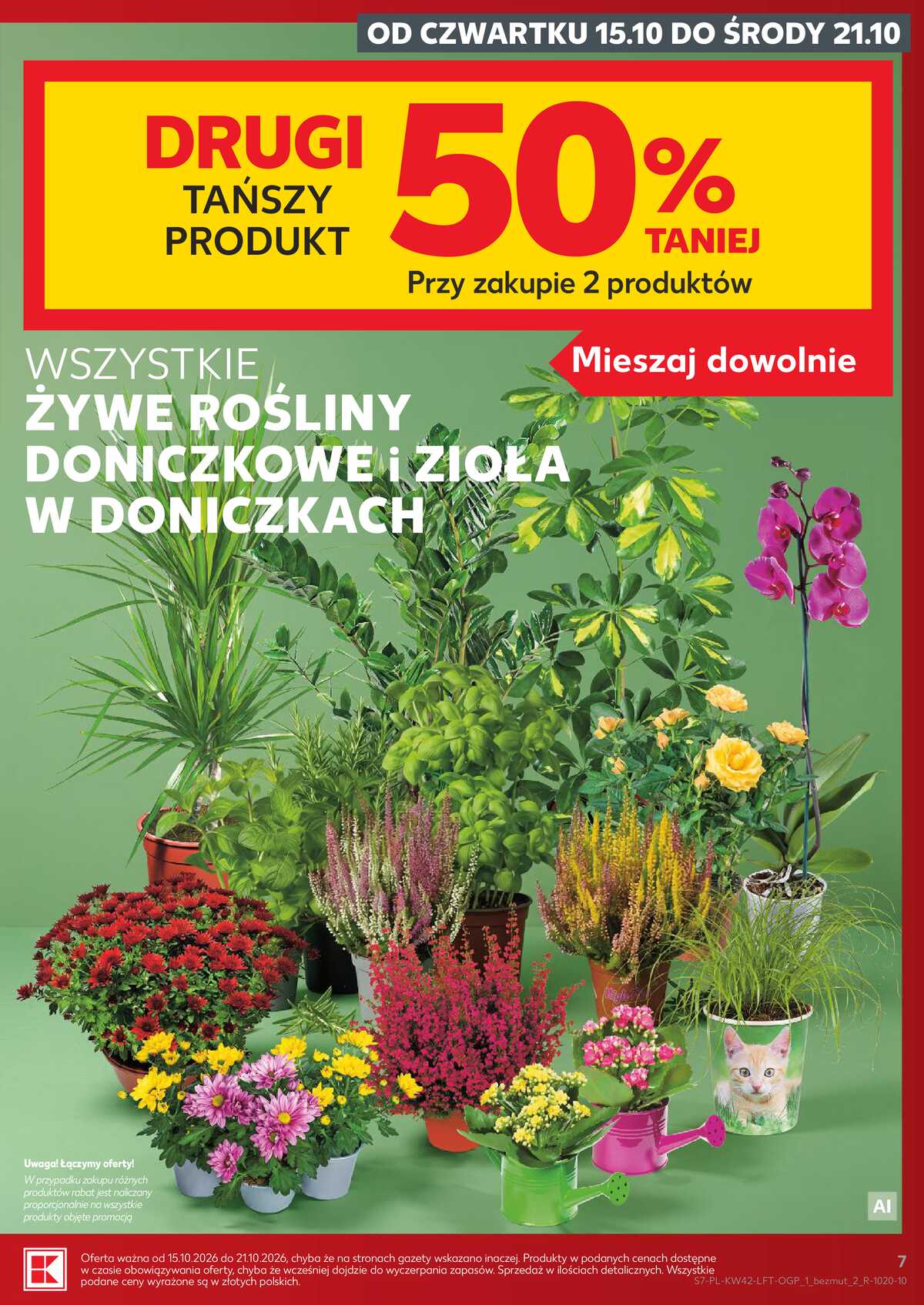 Leták Kaufland Polsko 15.10.-21.10.2026 - Týdenní zpravodaj strana 7