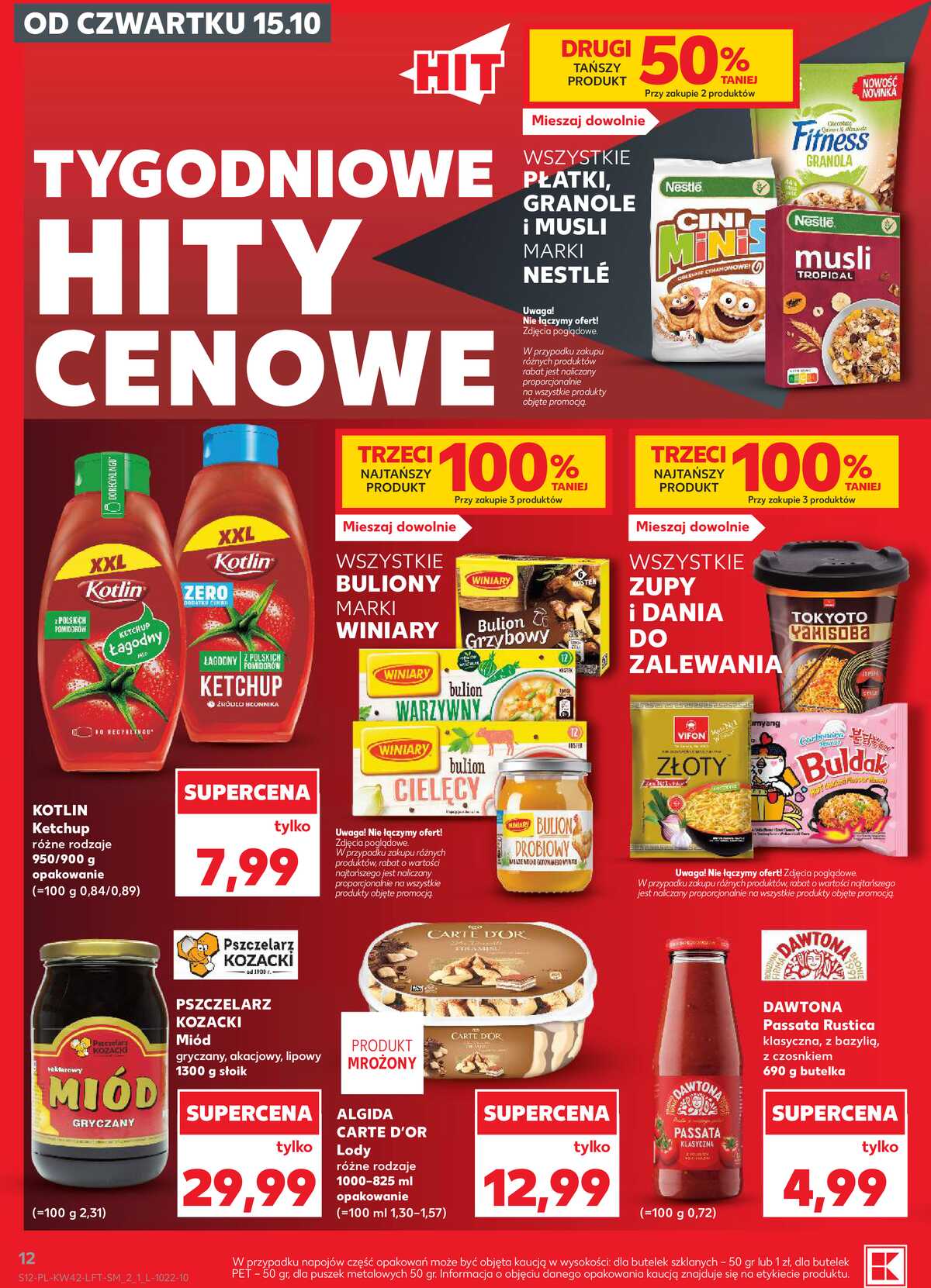 Leták Kaufland Polsko 15.10.-21.10.2026 - Týdenní zpravodaj strana 12