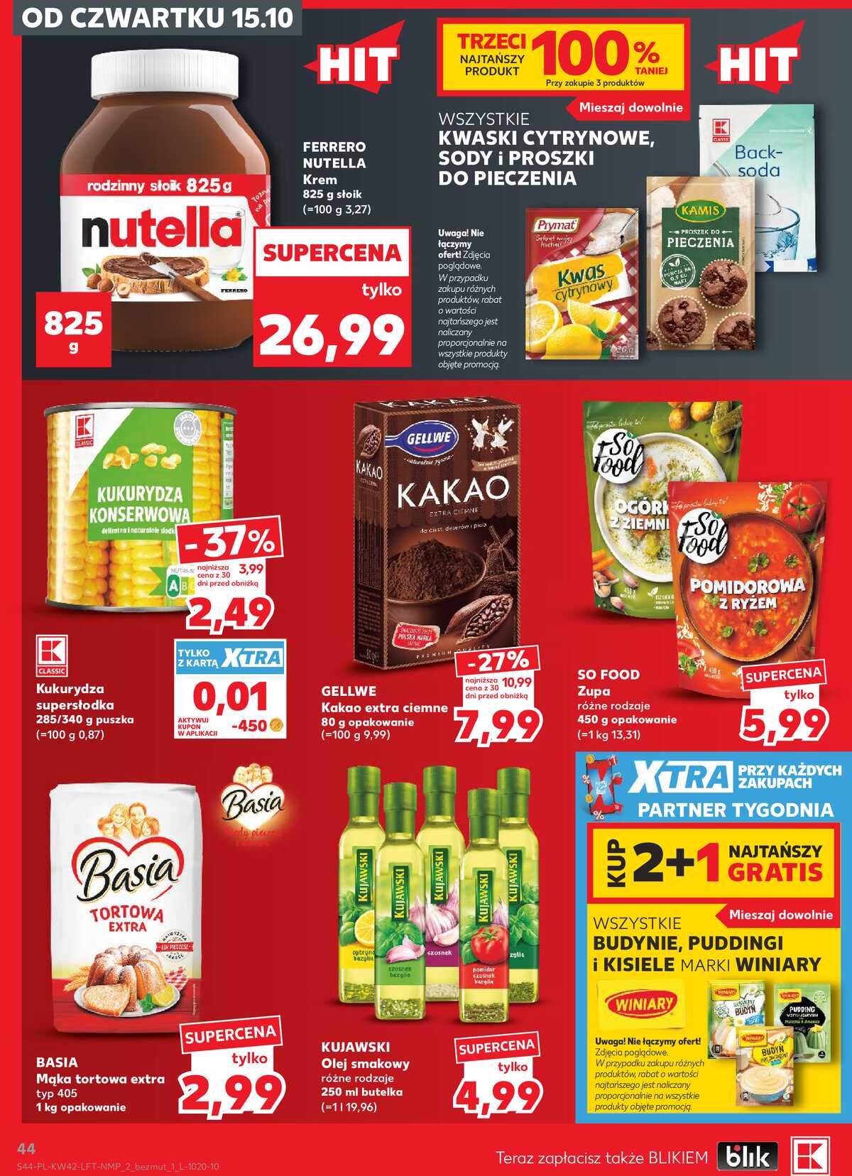Leták Kaufland Polsko 15.10.-21.10.2026 - Týdenní zpravodaj strana 44