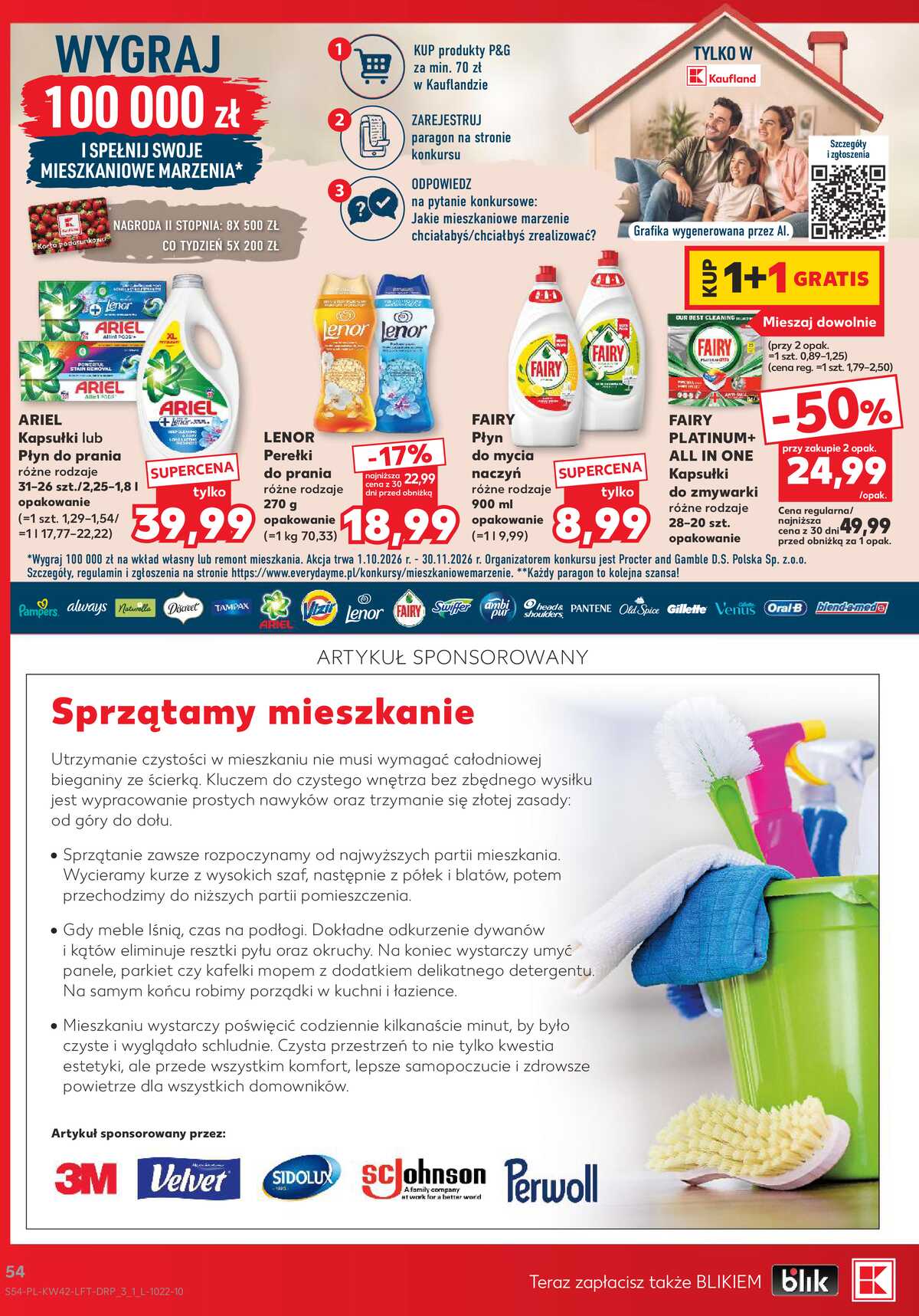 Leták Kaufland Polsko 15.10.-21.10.2026 - Týdenní zpravodaj strana 54