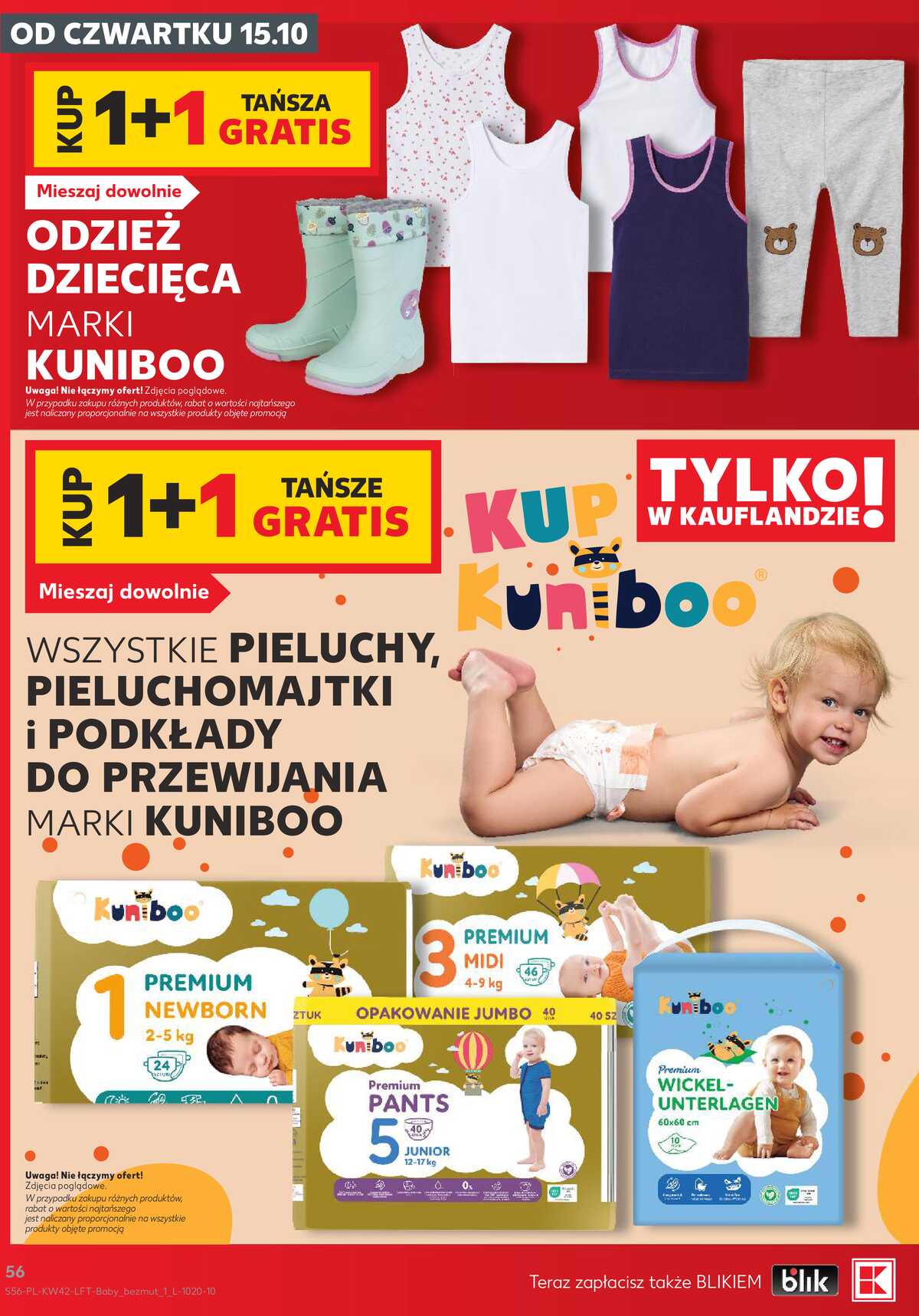 Leták Kaufland Polsko 15.10.-21.10.2026 - Týdenní zpravodaj strana 56