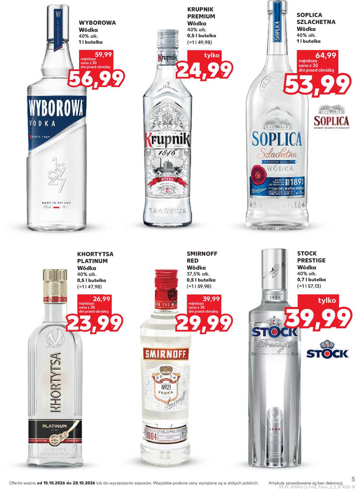 Leták Kaufland Polsko 15.10.-28.10.2026 - Bar v Kauflandu strana 5