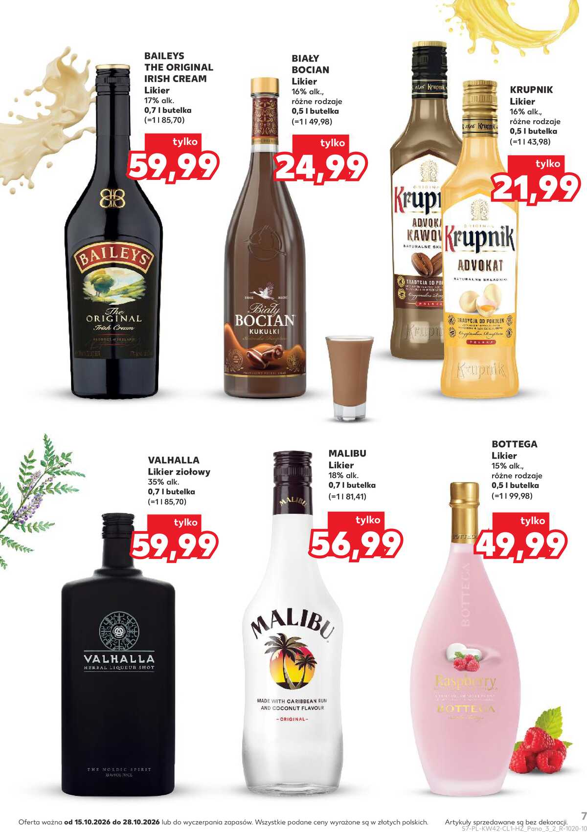 Leták Kaufland Polsko 15.10.-28.10.2026 - Bar v Kauflandu strana 7