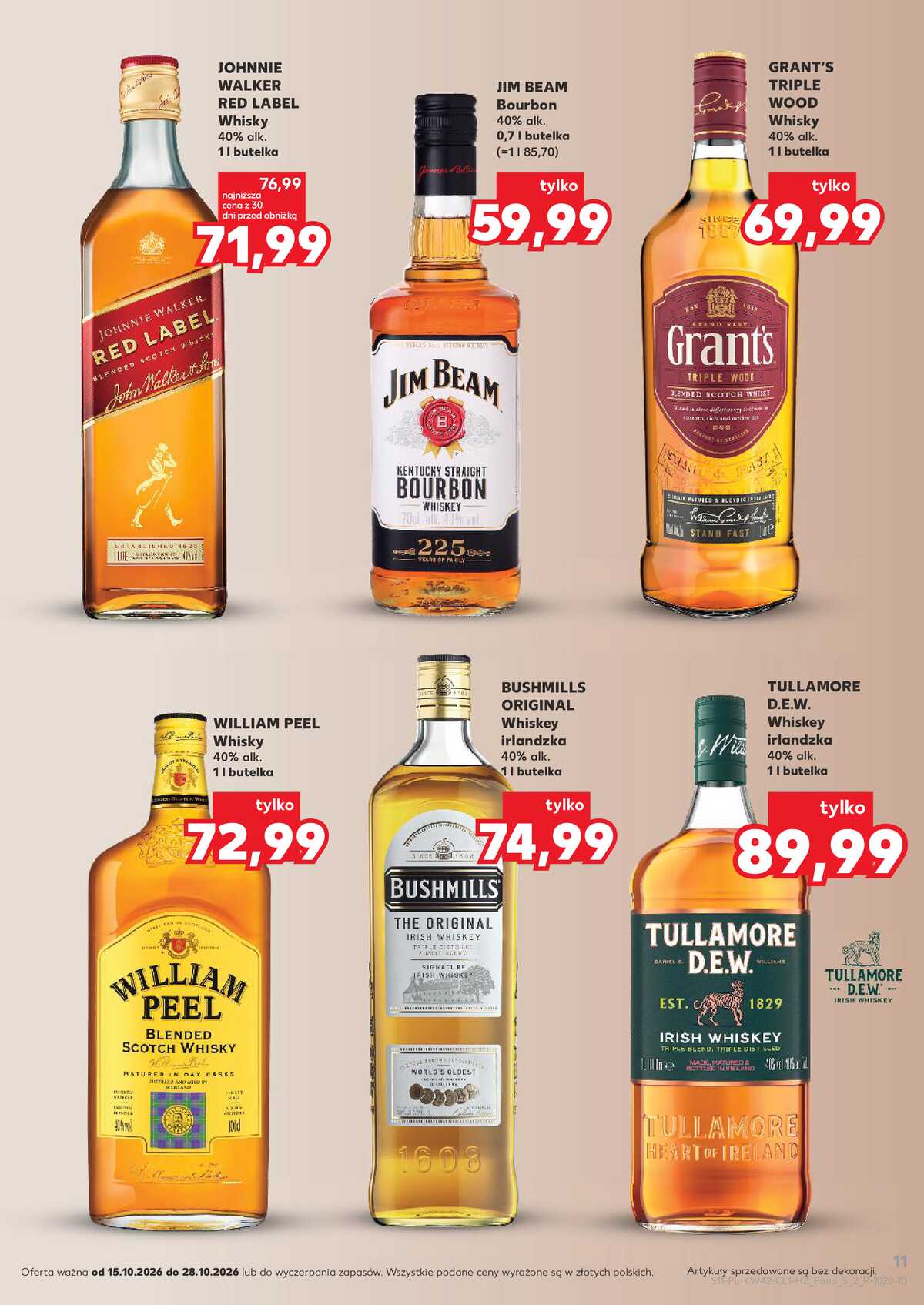 Leták Kaufland Polsko 15.10.-28.10.2026 - Bar v Kauflandu strana 11