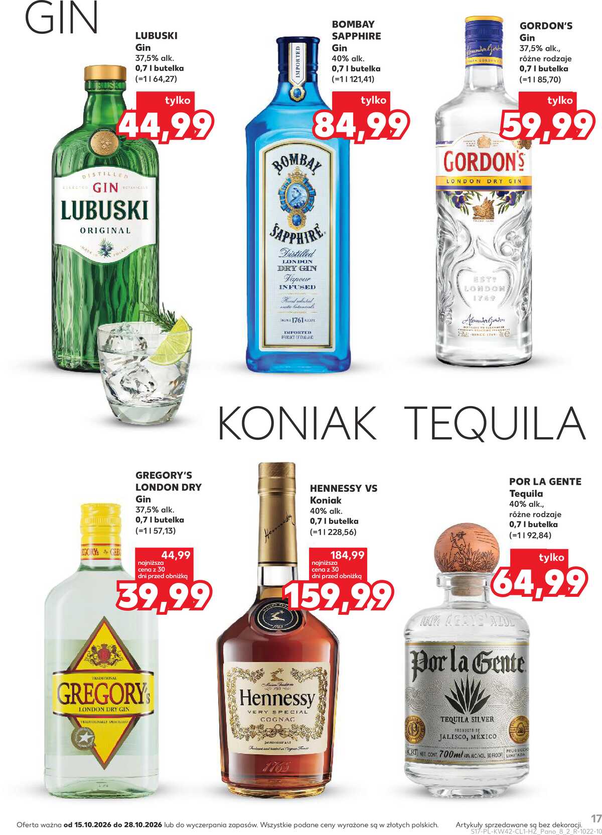 Leták Kaufland Polsko 15.10.-28.10.2026 - Bar v Kauflandu strana 17