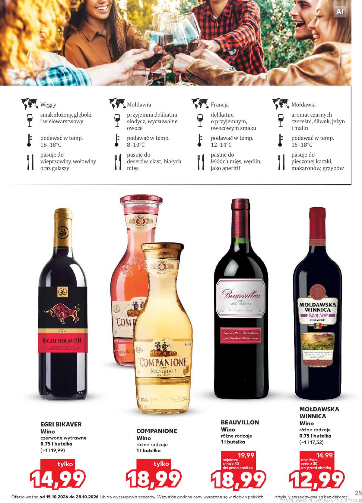 Leták Kaufland Polsko 15.10.-28.10.2026 - Bar v Kauflandu strana 25