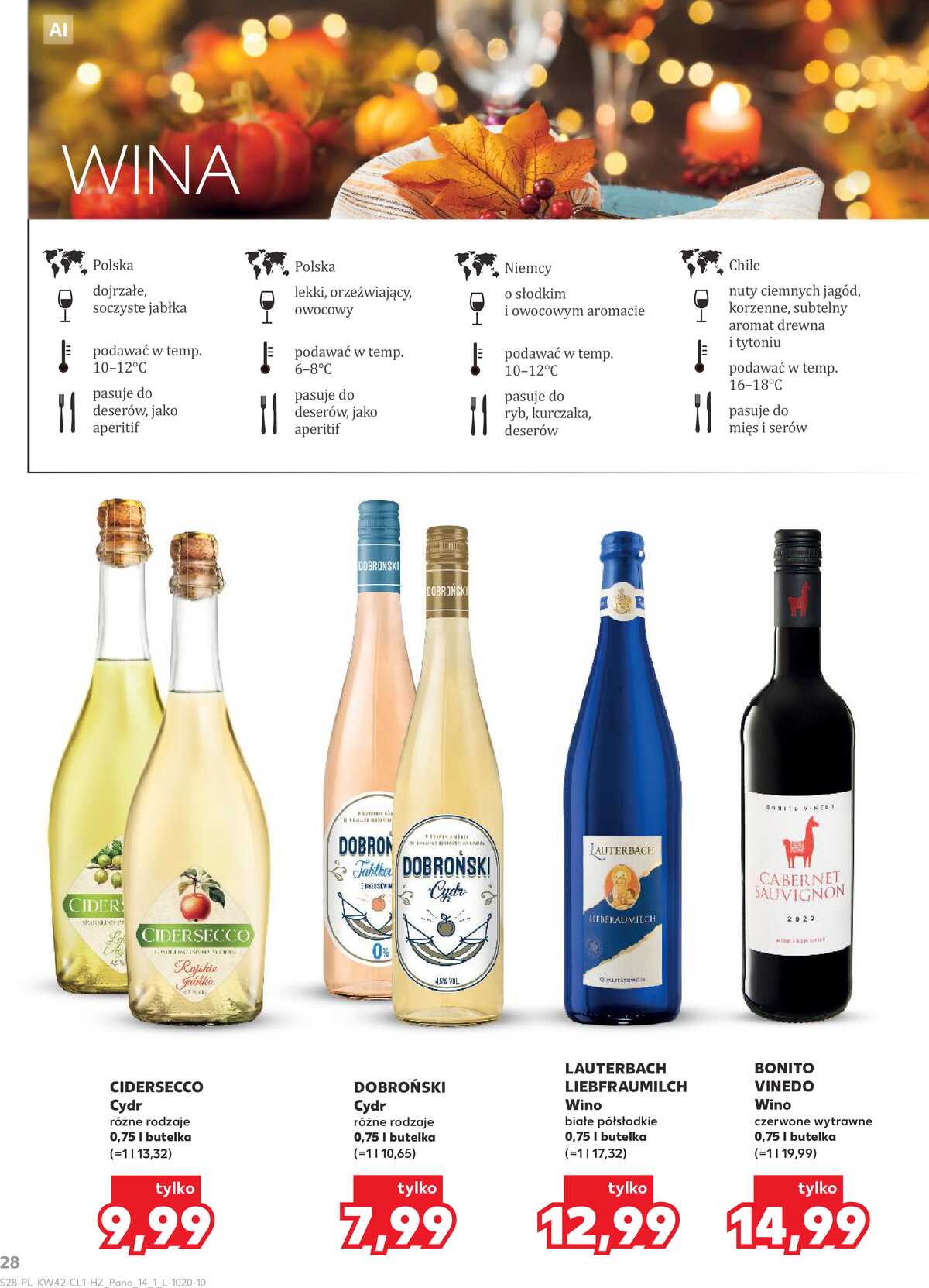 Leták Kaufland Polsko 15.10.-28.10.2026 - Bar v Kauflandu strana 28