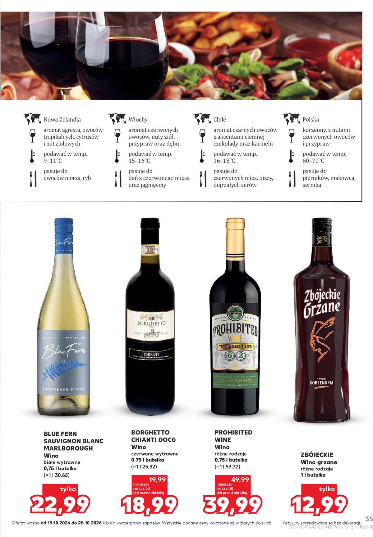 Leták Kaufland Polsko 15.10.-28.10.2026 - Bar v Kauflandu strana 35