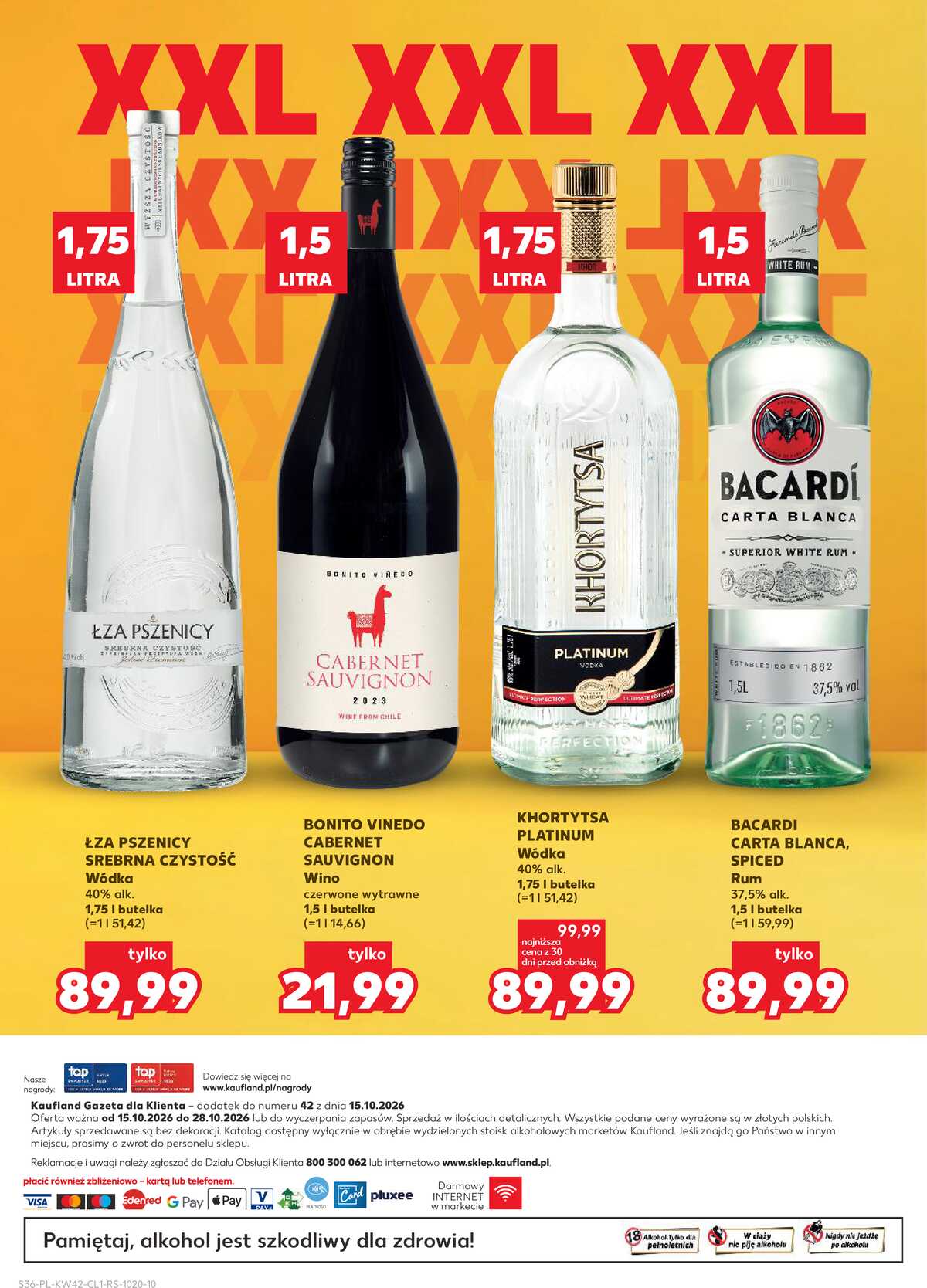 Leták Kaufland Polsko 15.10.-28.10.2026 - Bar v Kauflandu strana 36