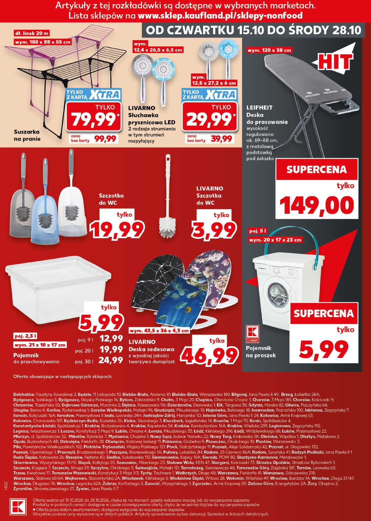 Leták Kaufland Polsko 15.10.-28.10.2026 strana 15
