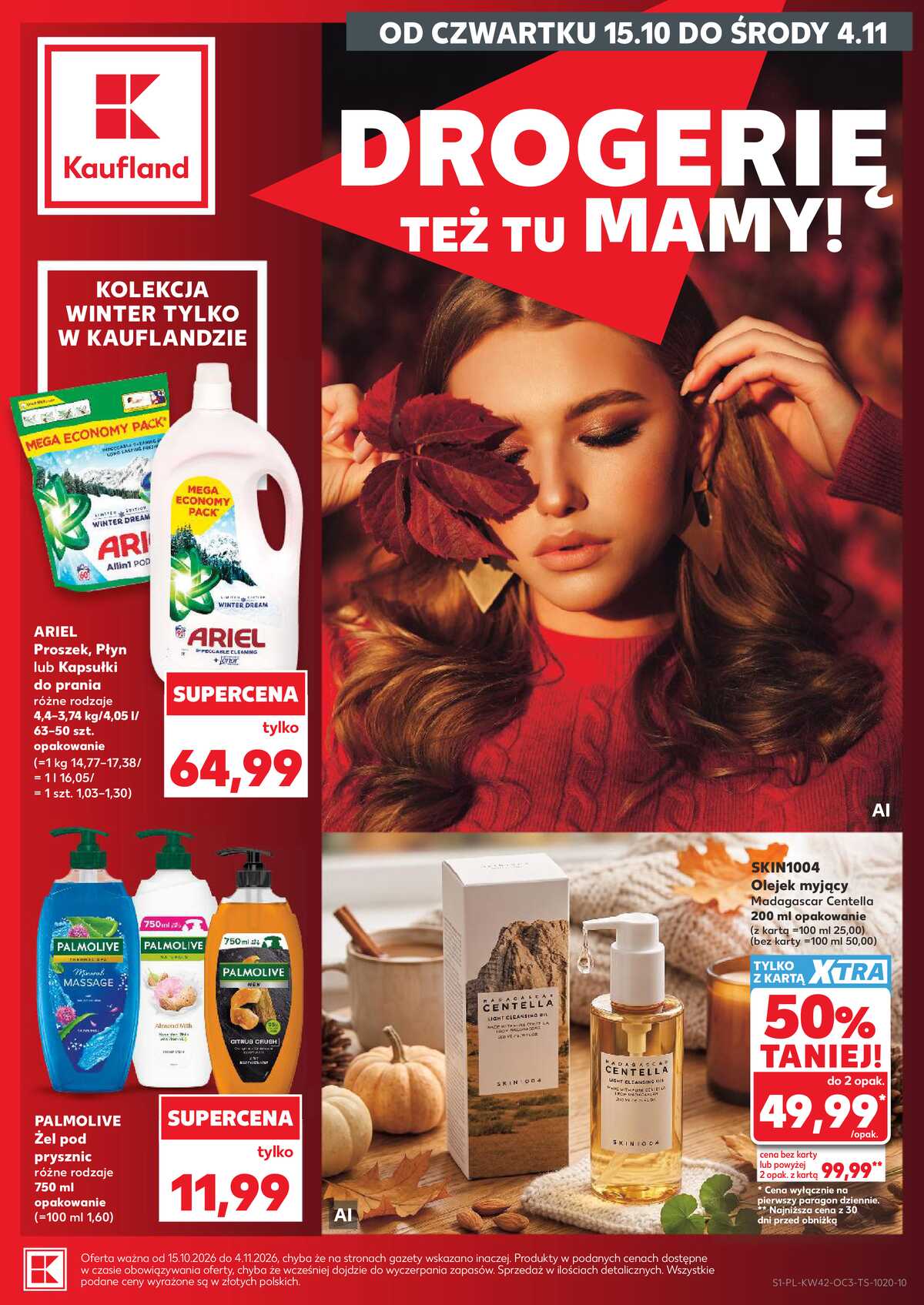 Leták Kaufland Polsko 15.10.-4.11.2026 strana 1