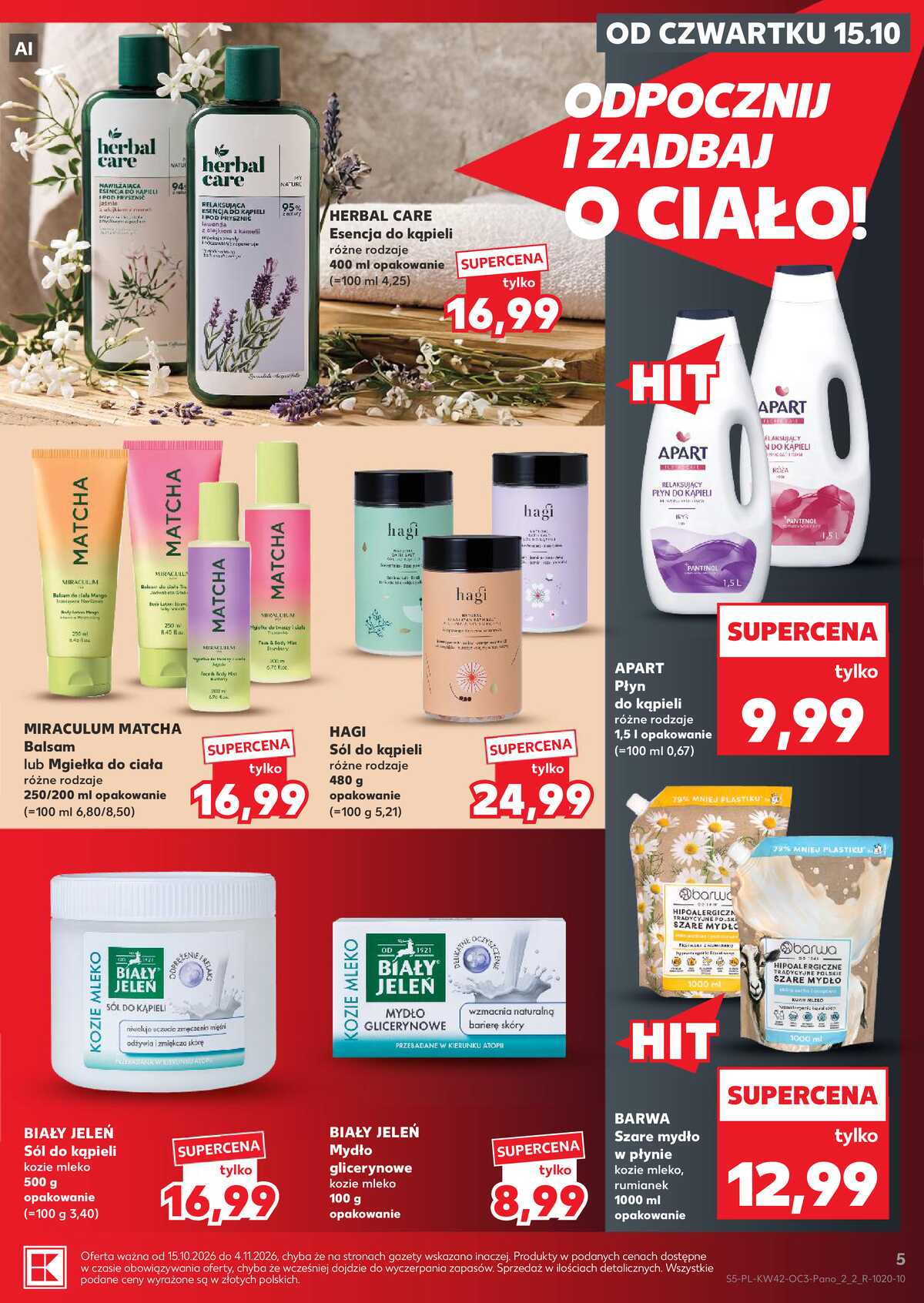 Leták Kaufland Polsko 15.10.-4.11.2026 strana 5