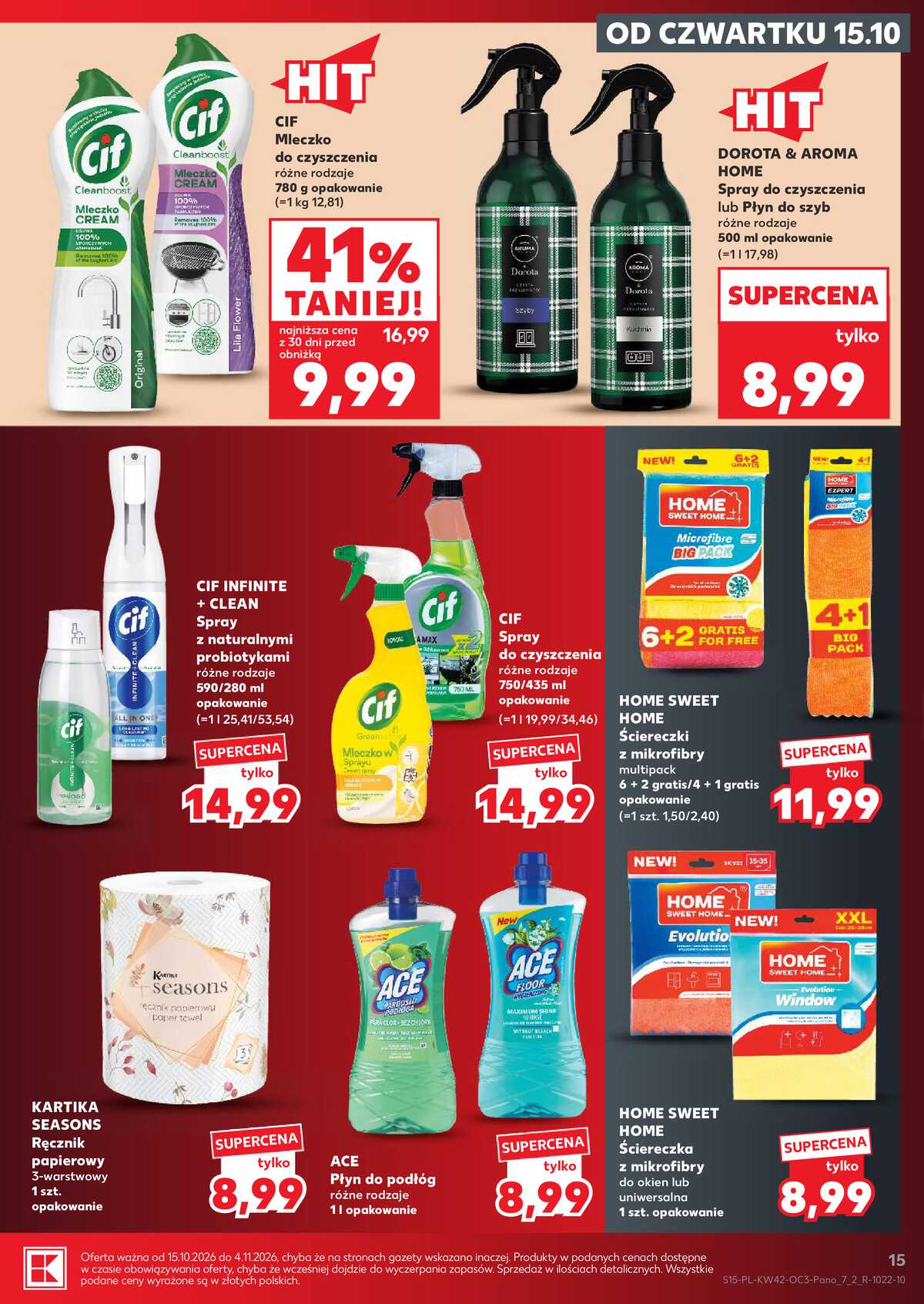 Leták Kaufland Polsko 15.10.-4.11.2026 strana 15