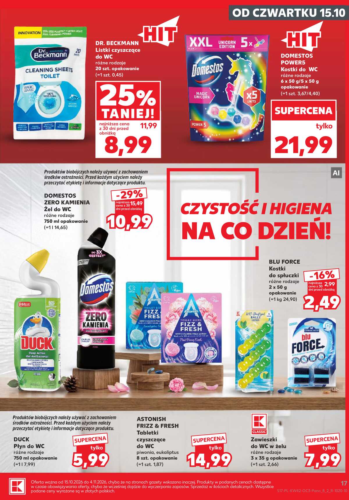 Leták Kaufland Polsko 15.10.-4.11.2026 strana 17