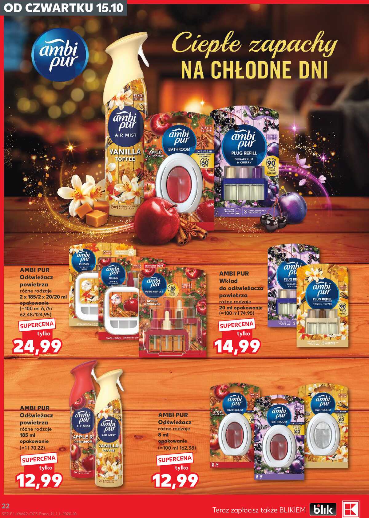Leták Kaufland Polsko 15.10.-4.11.2026 strana 22