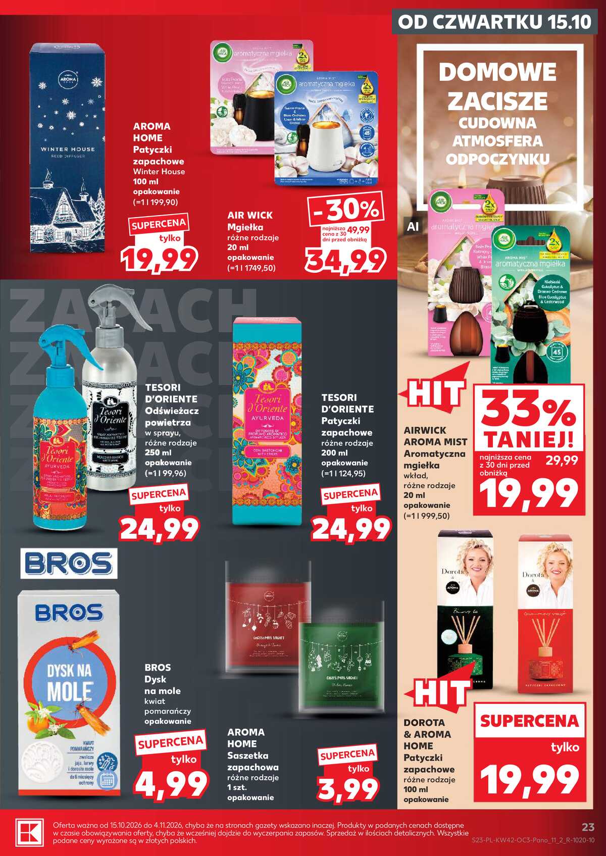 Leták Kaufland Polsko 15.10.-4.11.2026 strana 23
