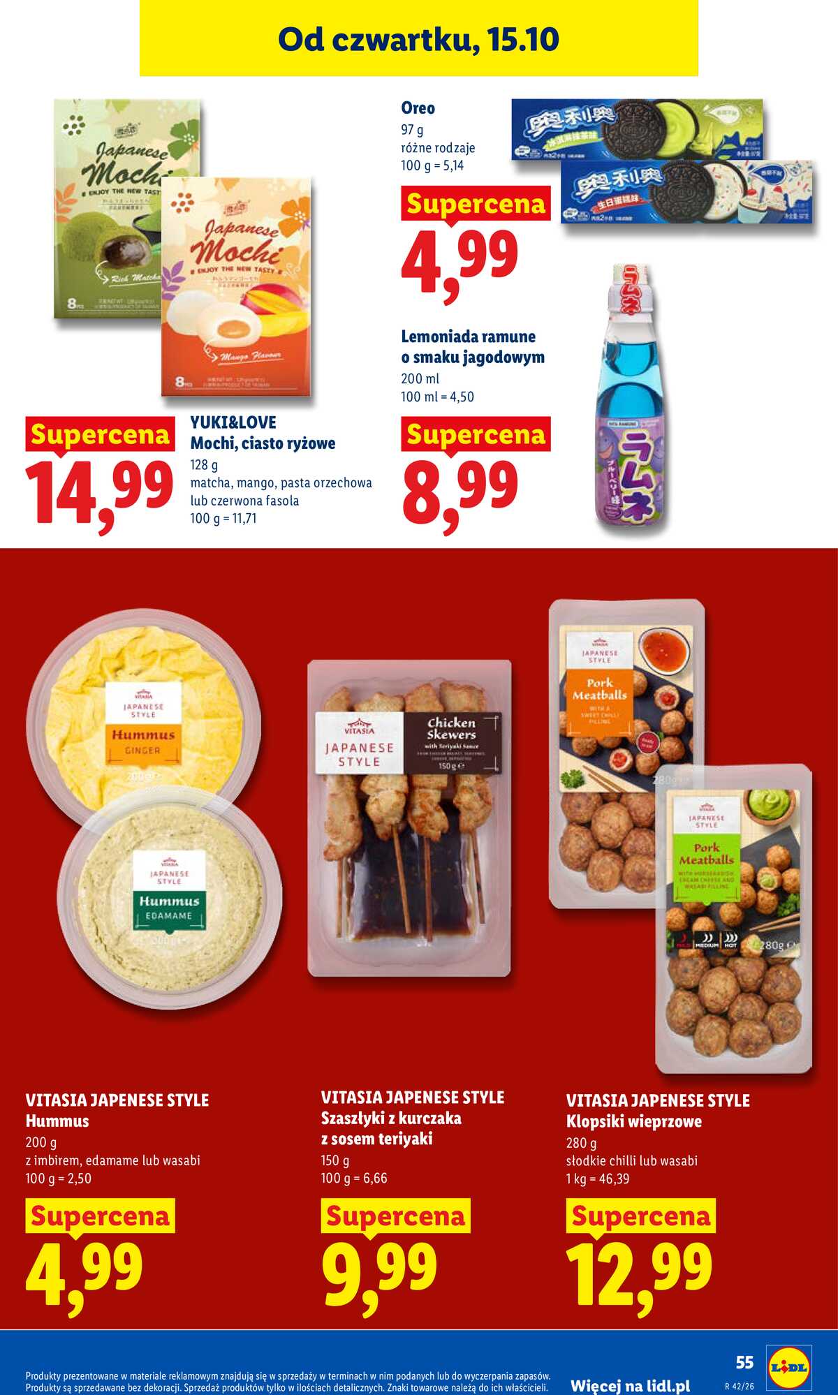 Leták Lidl Polsko 15.10.-17.10.2026 - Leták strana 55