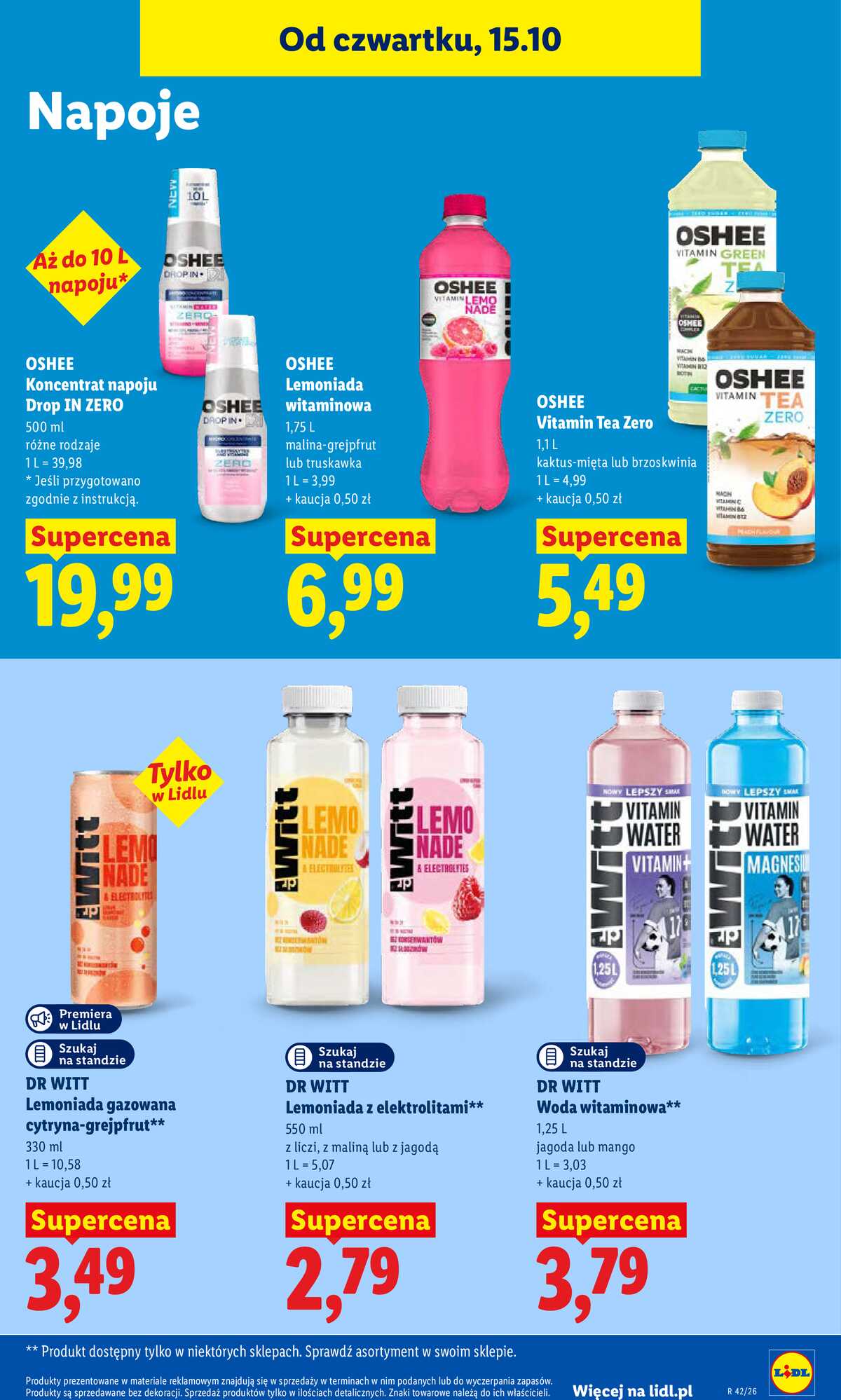Leták Lidl Polsko 15.10.-17.10.2026 - Leták strana 97