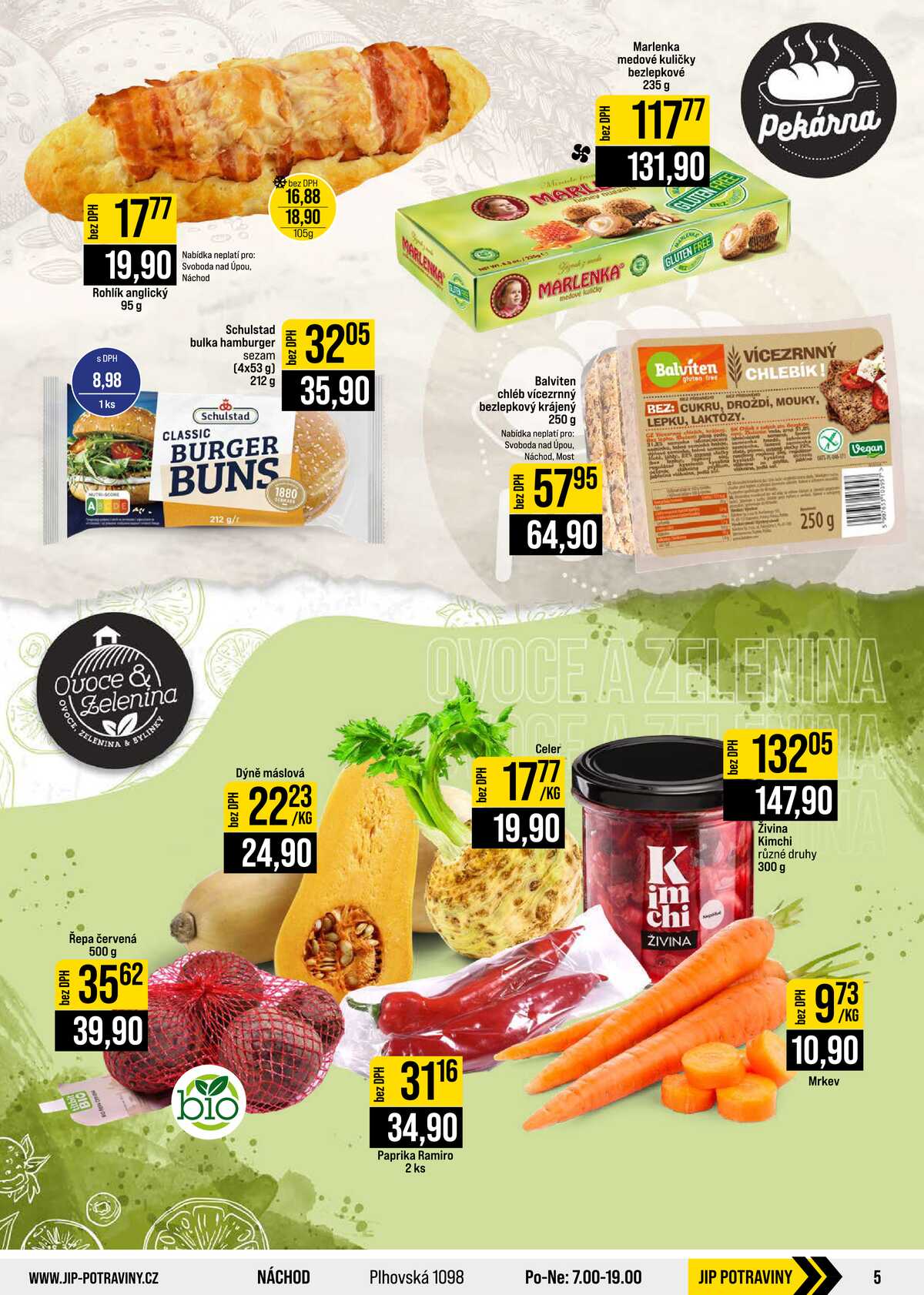 JIP Cash & Carry České Budějovice, Most, Náchod, Polička, Sušice a Svoboda nad Úpou od 14.10. do 20.10.2026 strana 5