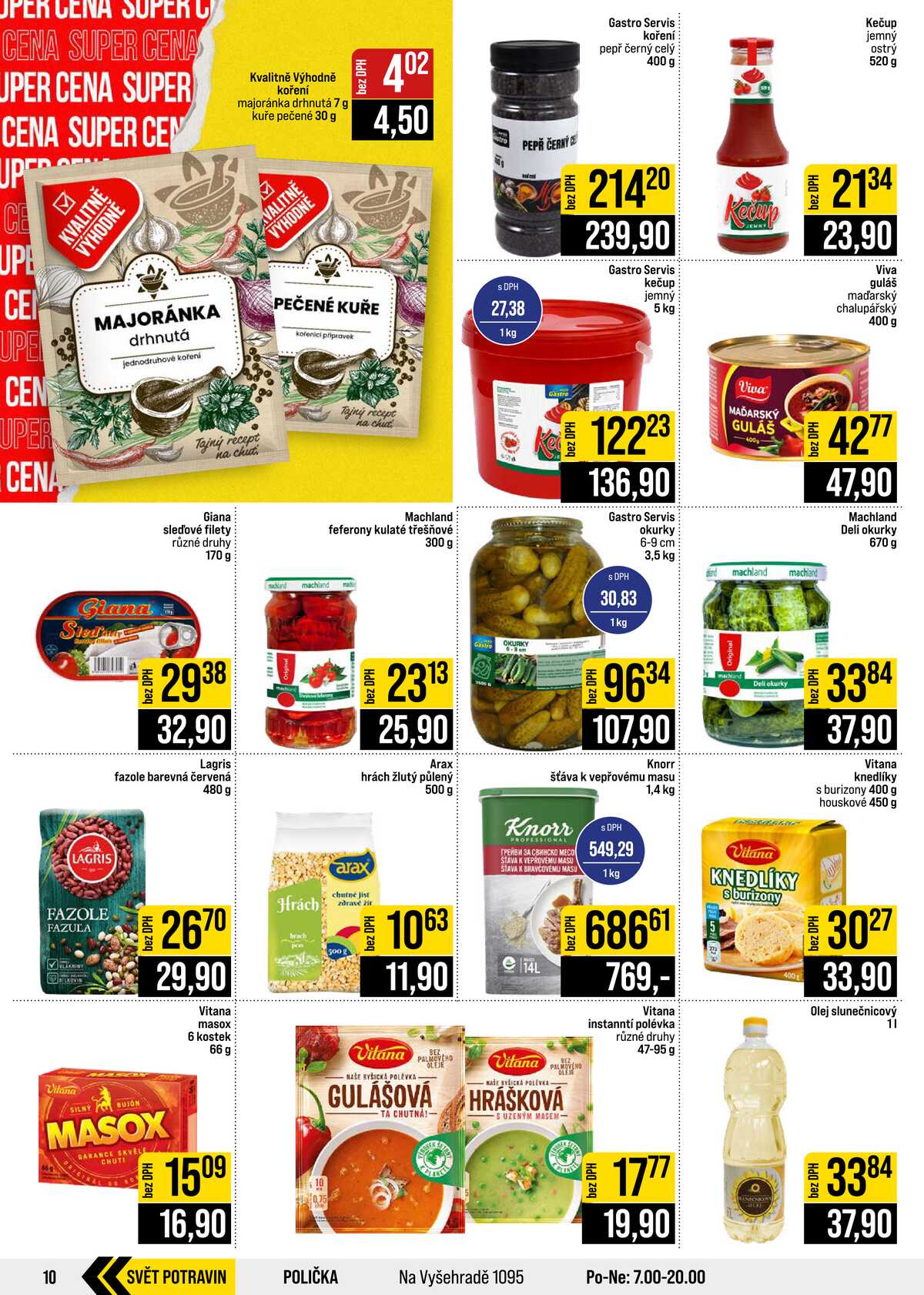 JIP Cash & Carry České Budějovice, Most, Náchod, Polička, Sušice a Svoboda nad Úpou od 14.10. do 20.10.2026 strana 10