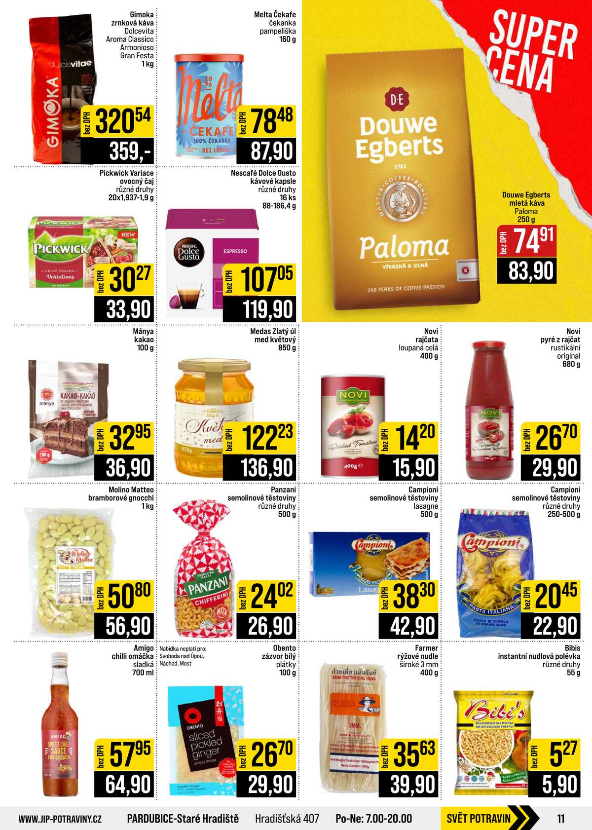JIP Cash & Carry České Budějovice, Most, Náchod, Polička, Sušice a Svoboda nad Úpou od 14.10. do 20.10.2026 strana 11