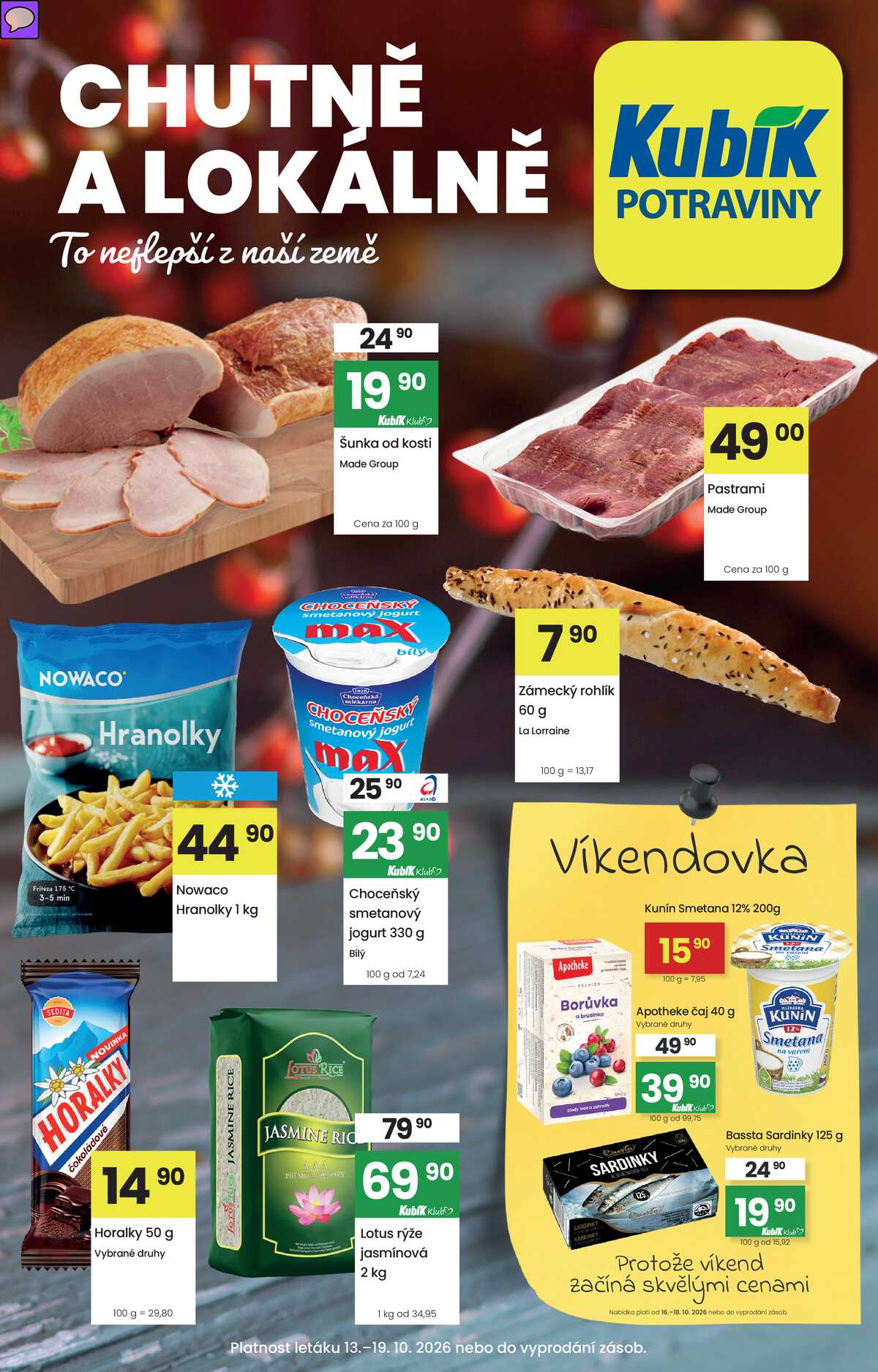 Kubík potraviny do 19.10. strana 1