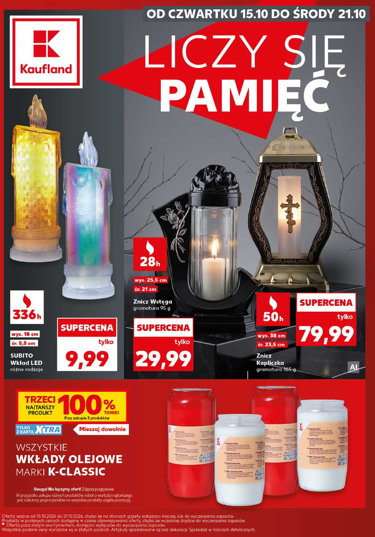 Leták Kaufland Polsko 15.10.-21.10.2026 strana 1