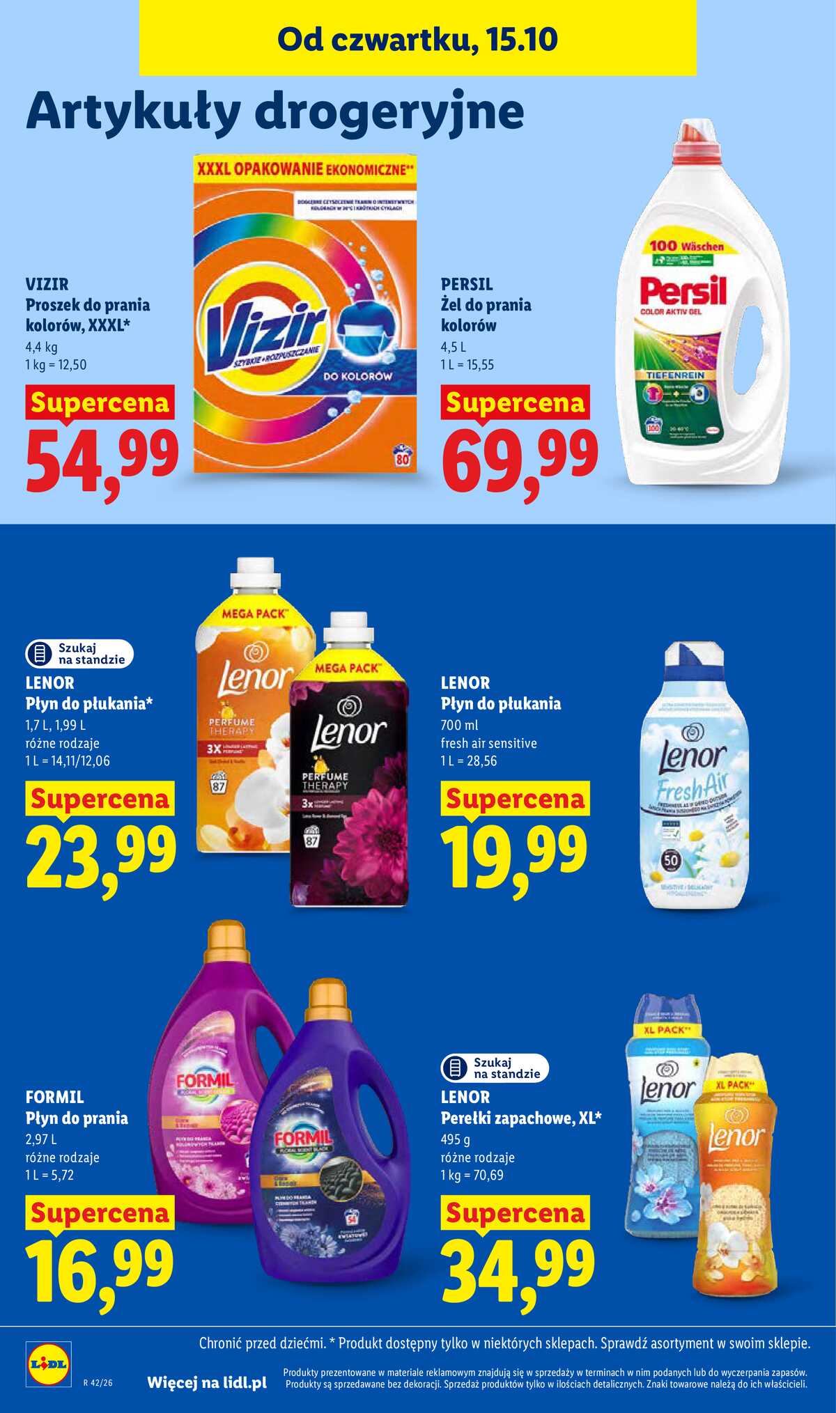 Leták Lidl Polsko 15.10.-17.10.2026 - Leták strana 112