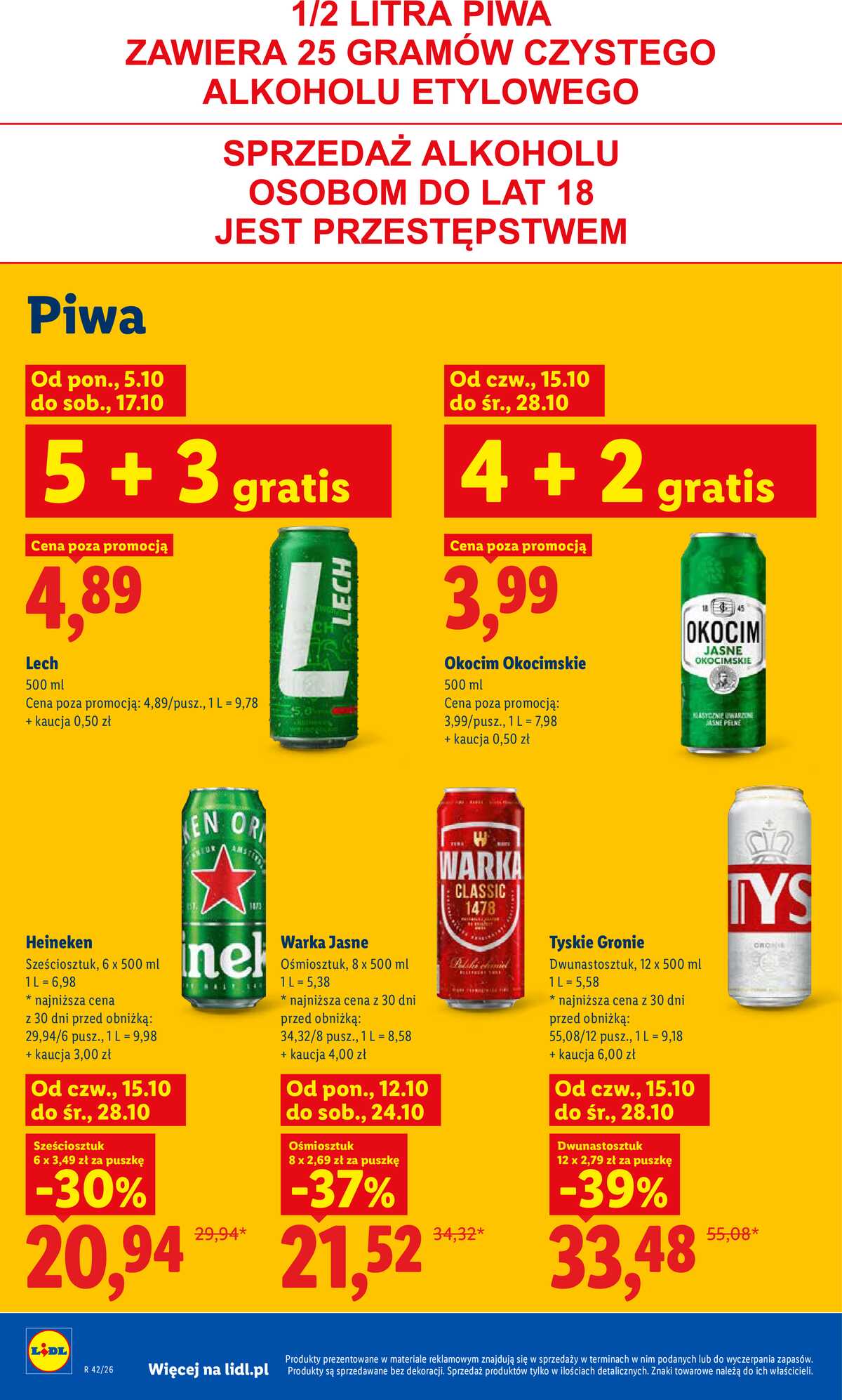 Leták Lidl Polsko 15.10.-17.10.2026 - Leták strana 98